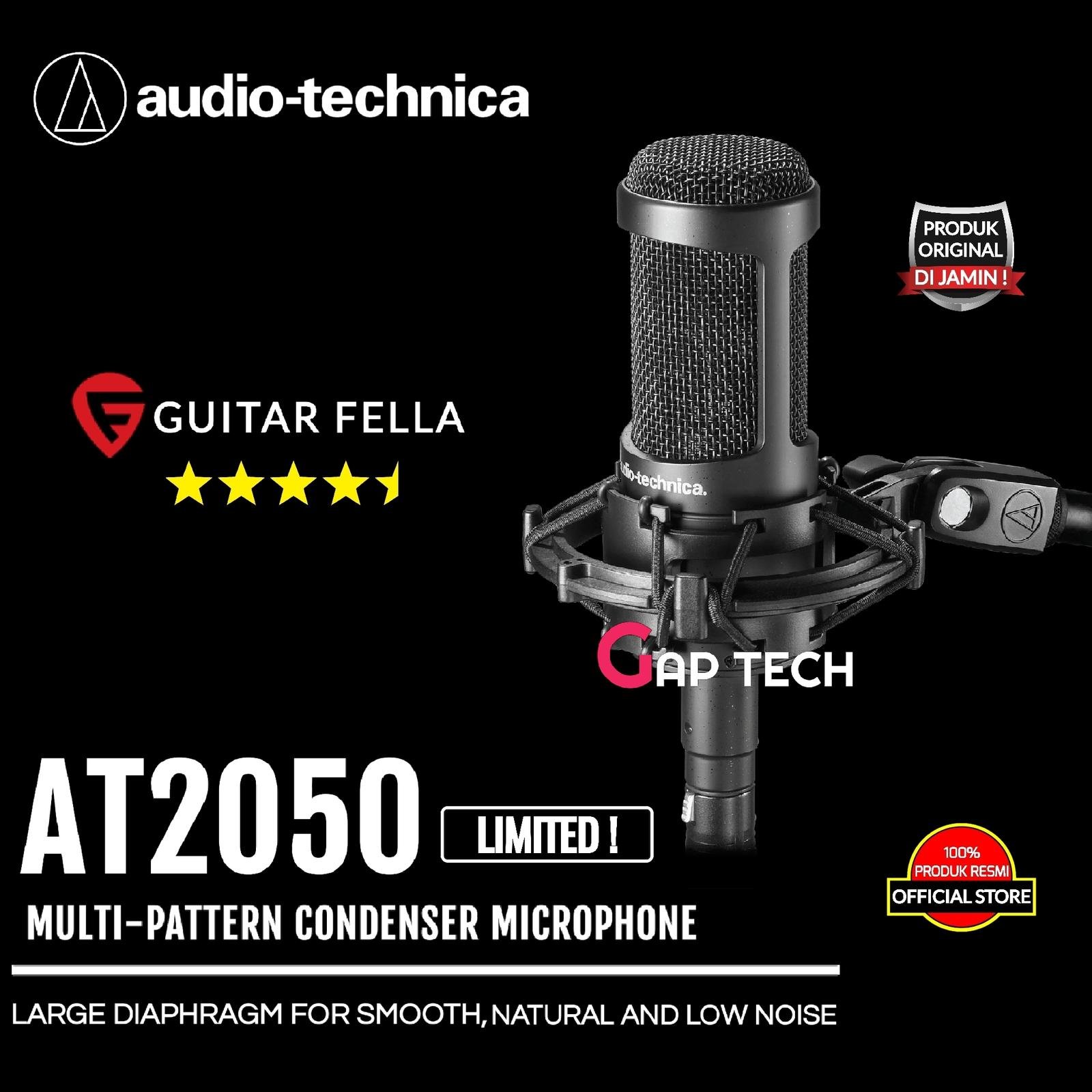 Audio Technica AT2050 / AT 2050 MULTI-PATTERN CONDENSER MICROPHONE Original