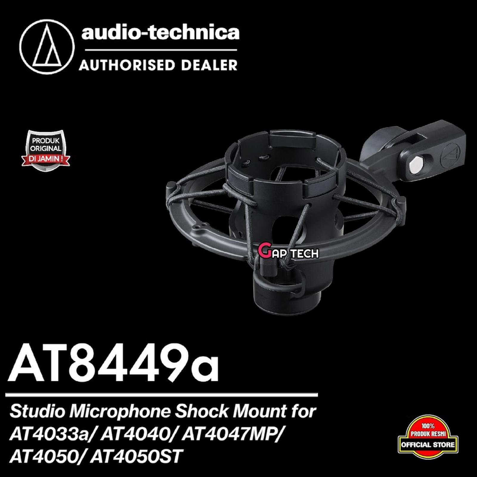 Audio Technica AT8449a / AT8449 a Studio Microphone Shock Mount for AT4033a / AT4040 / AT4047MP / AT4050 / AT4050ST / and AT4060 Original