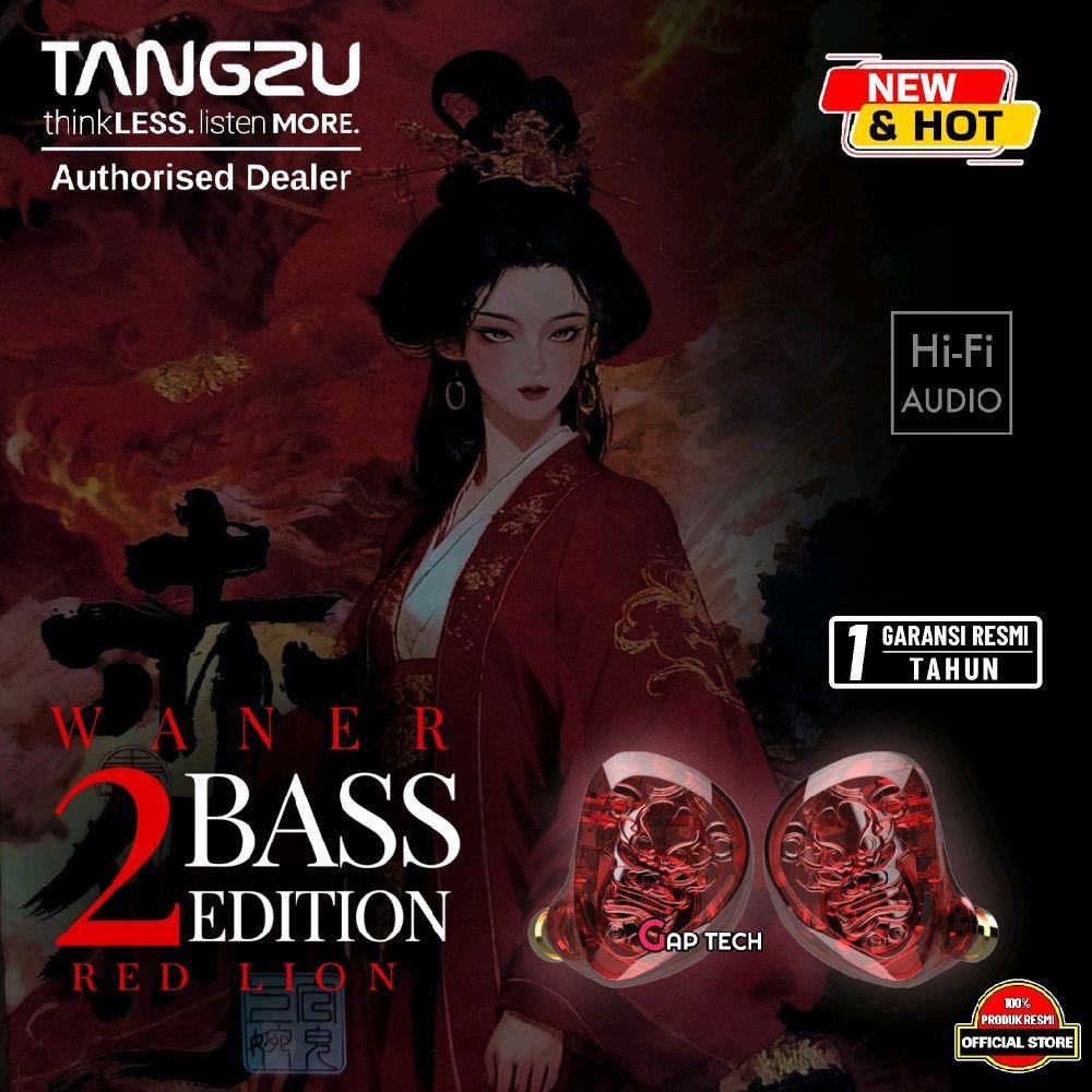 TANGZU WANER SG 2 Red Lion Bass Edition 10mm PET Single Dynamic Driver In Ear Monitor IEM Earphone Original