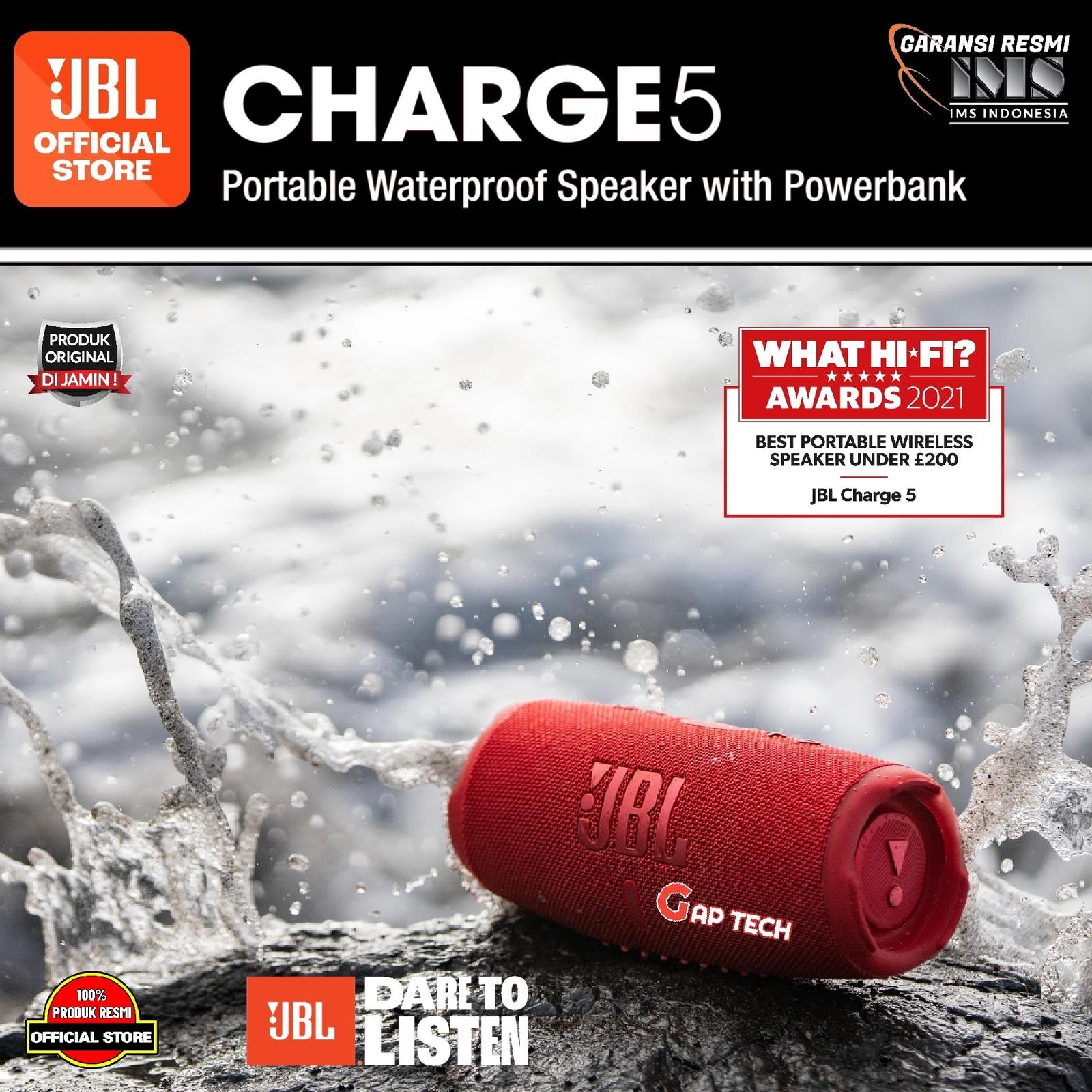 JBL Charge 5 / Charge5 Successor Charge 4 Waterproof Bluetooth Speaker Original