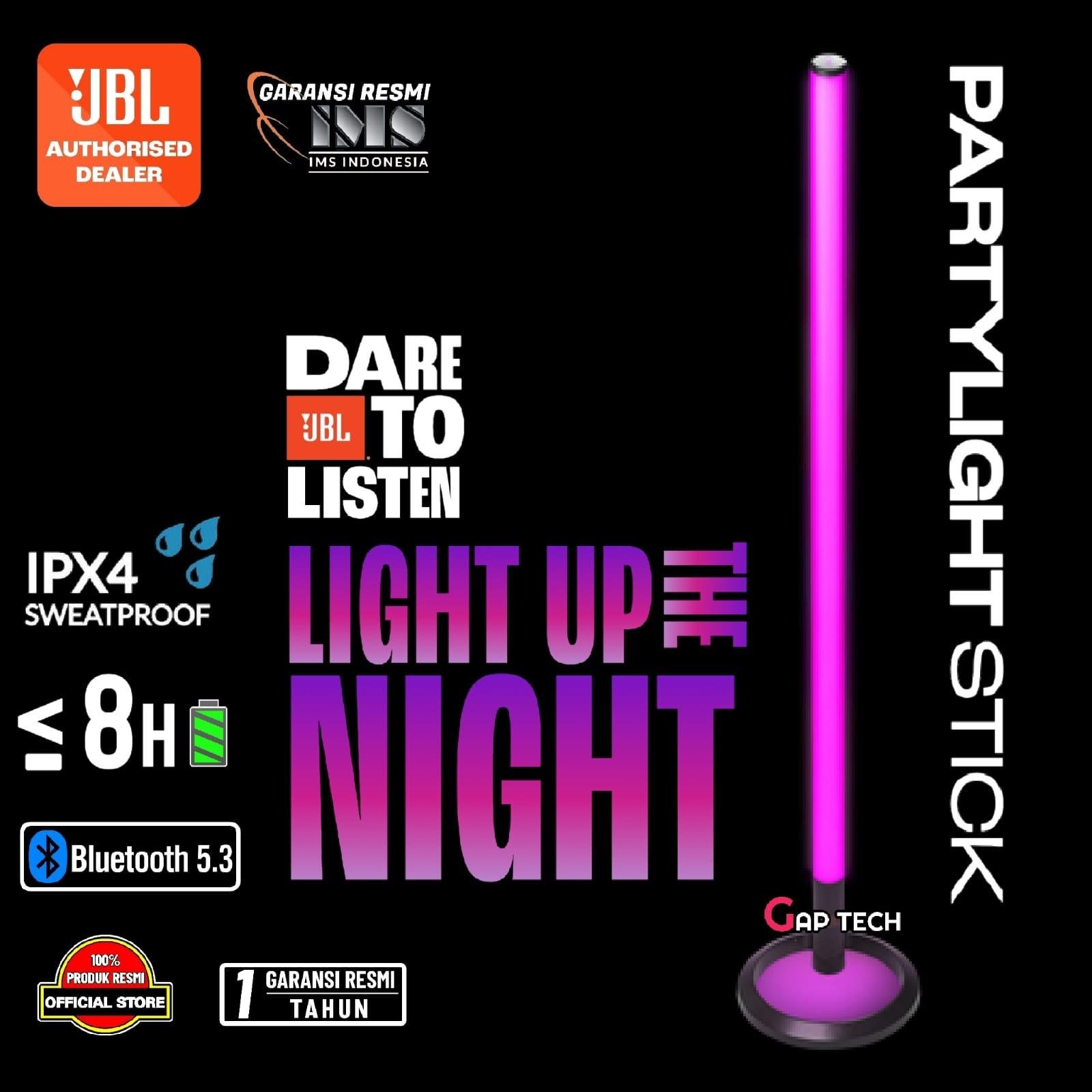 JBL Partylight Stick Bluetooth Party Light Stick Work with Partybox Original