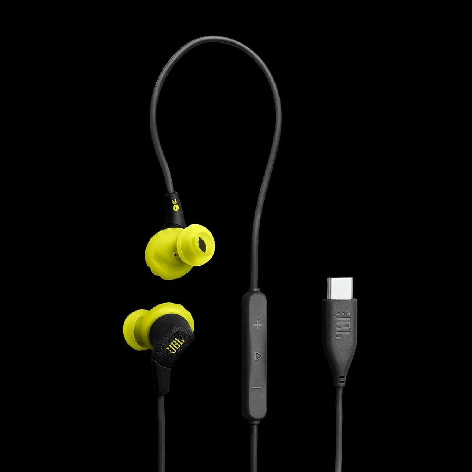 JBL Endurance Run 3 USB-C Wired Sport Headphones Earphone Dustproof Water-Resistant Original