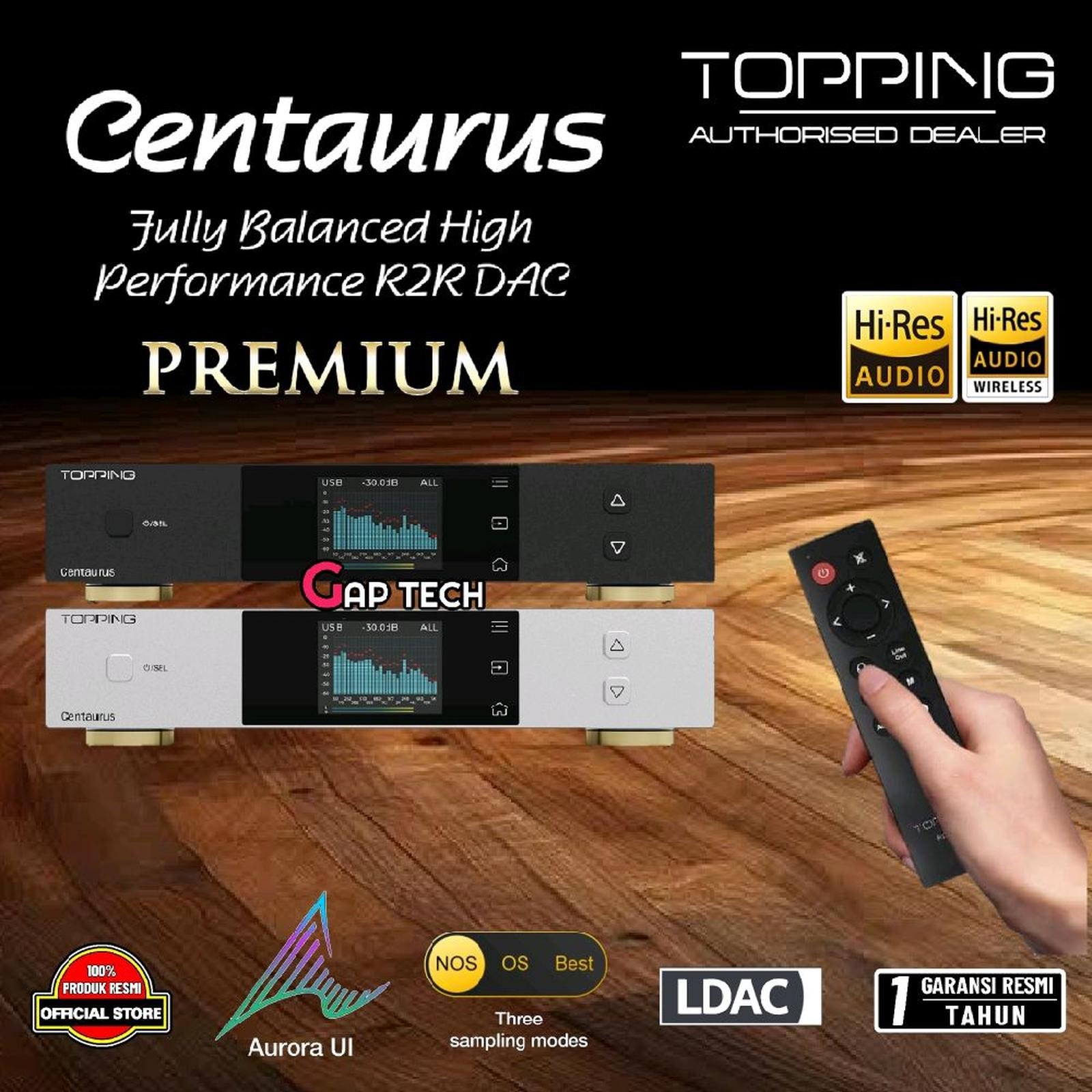 Topping x Holo Audio Centaurus Fully Balanced High Performance R2R DAC Original