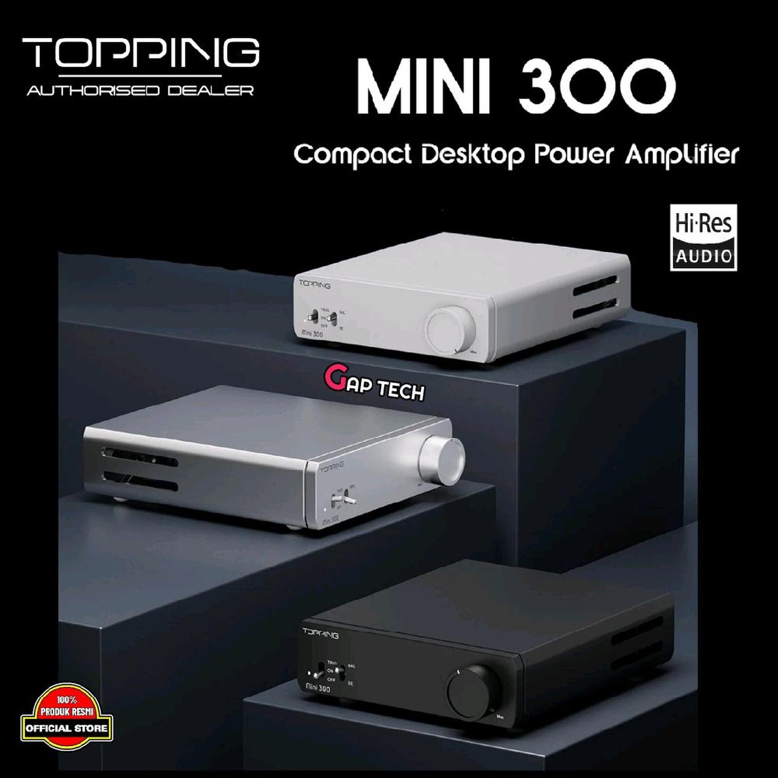 TOPPING Mini 300 Fully Balanced Desktop Power Amplifier Original