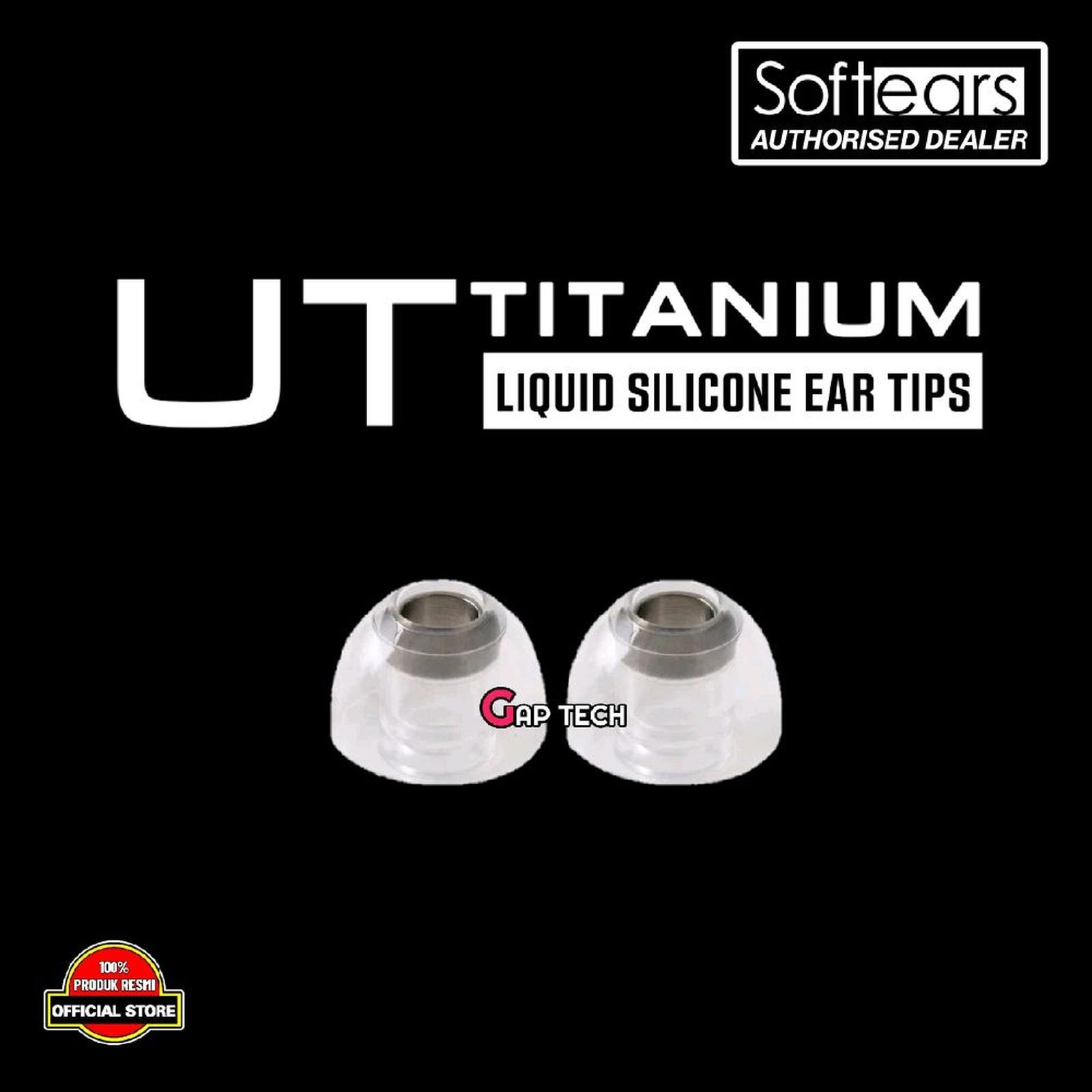 Softears UT Titanium Alloy Liquid Silicone Eartips Original