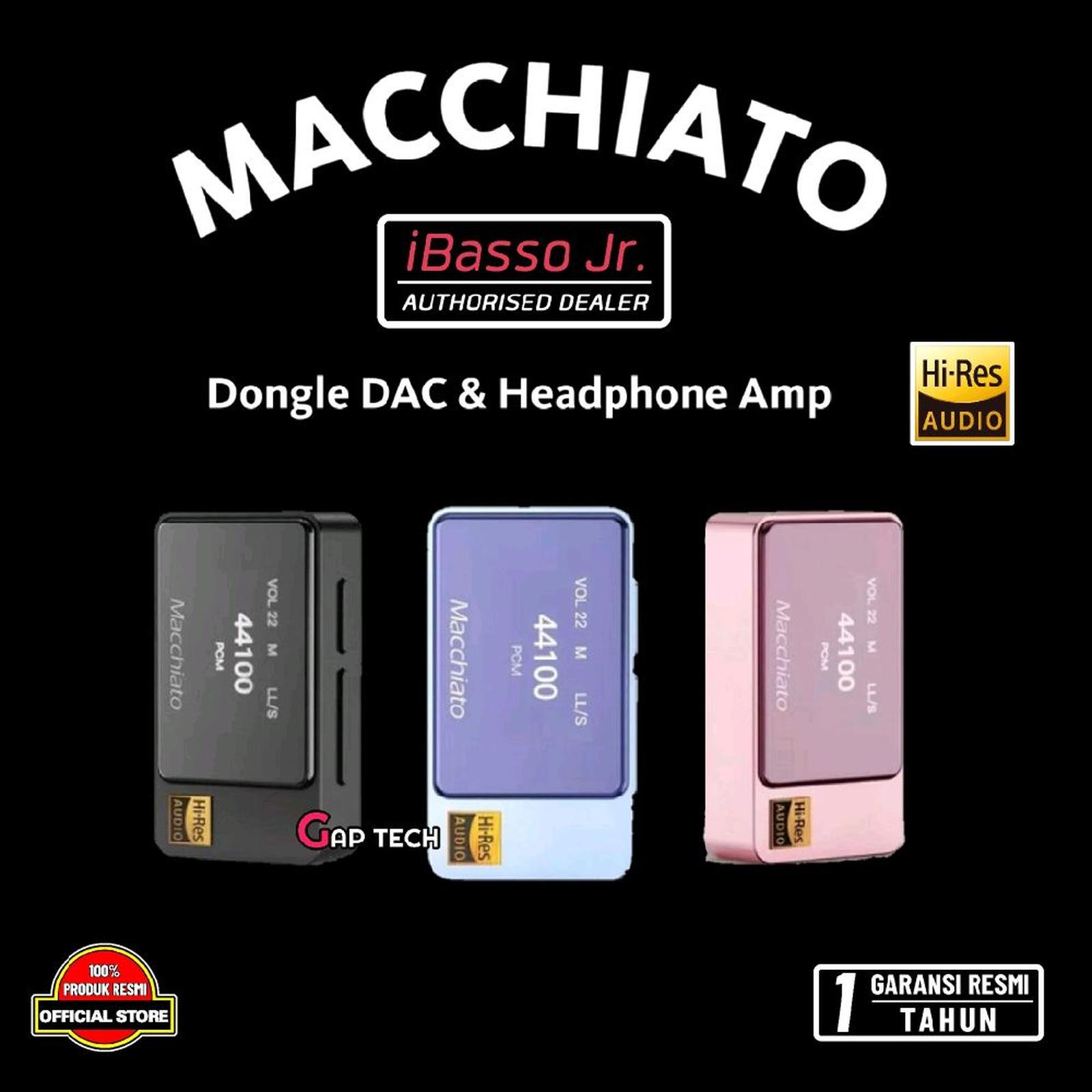 iBasso JR Macchiato Hi-Res Portable Dongle DAC-AMP Original