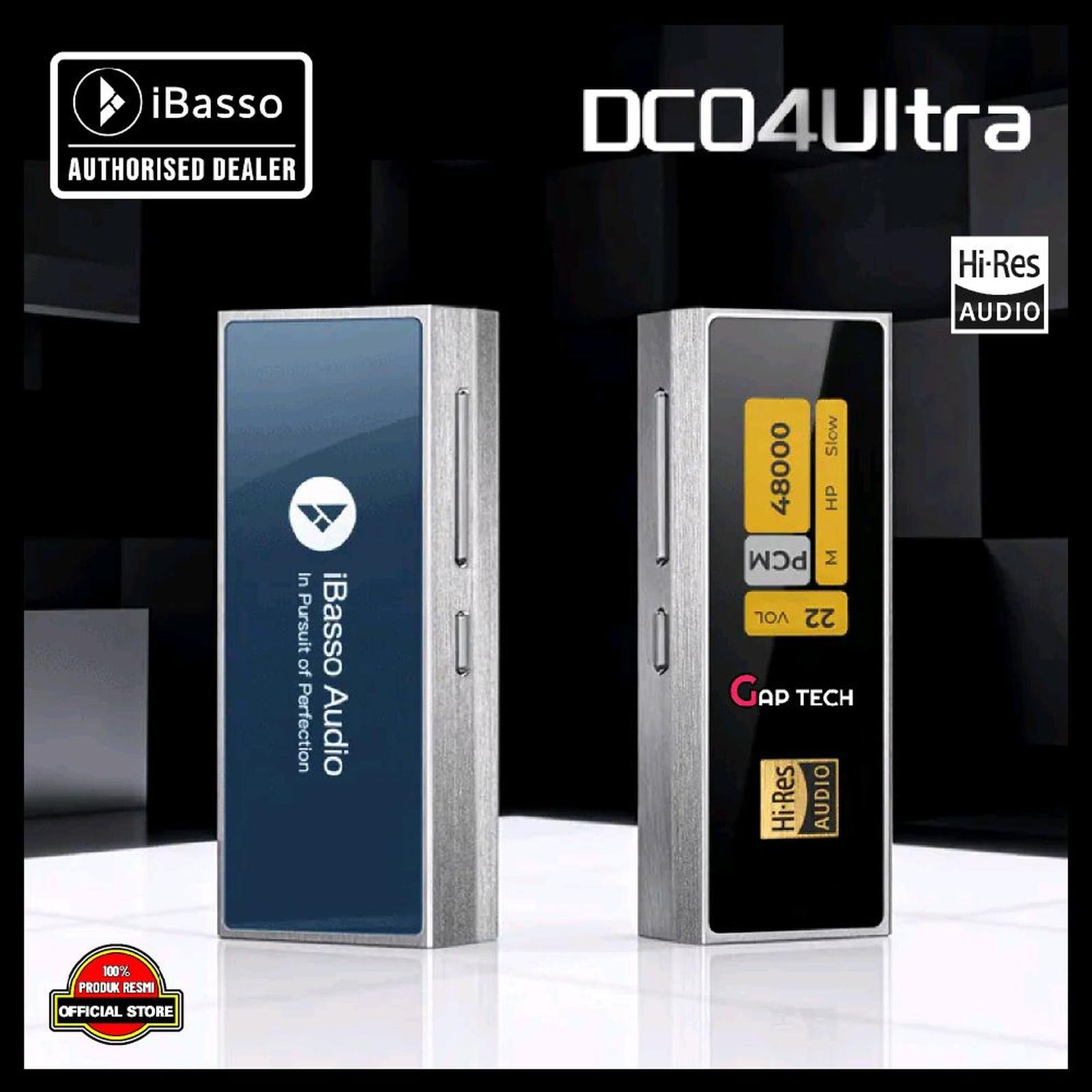 iBasso DC04 Ultra / DC 04 Ultra / DC04U / DC04 U High Power Portable Dongle DAC and Headphone Amplifier Original