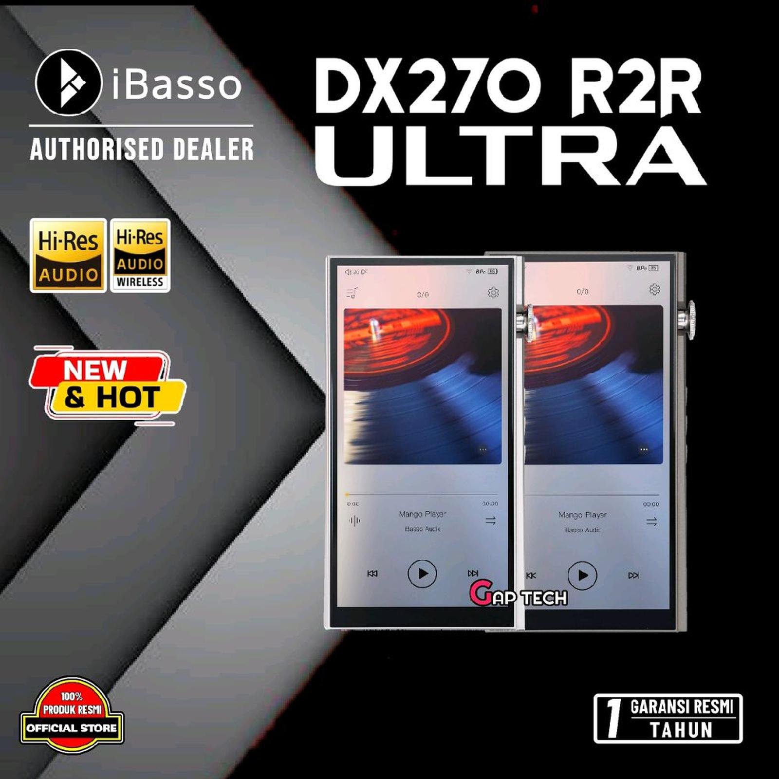 iBasso DX270 / DX 270 R2R Ultra Premium Digital Audio Player & USB DAC / DAP Original