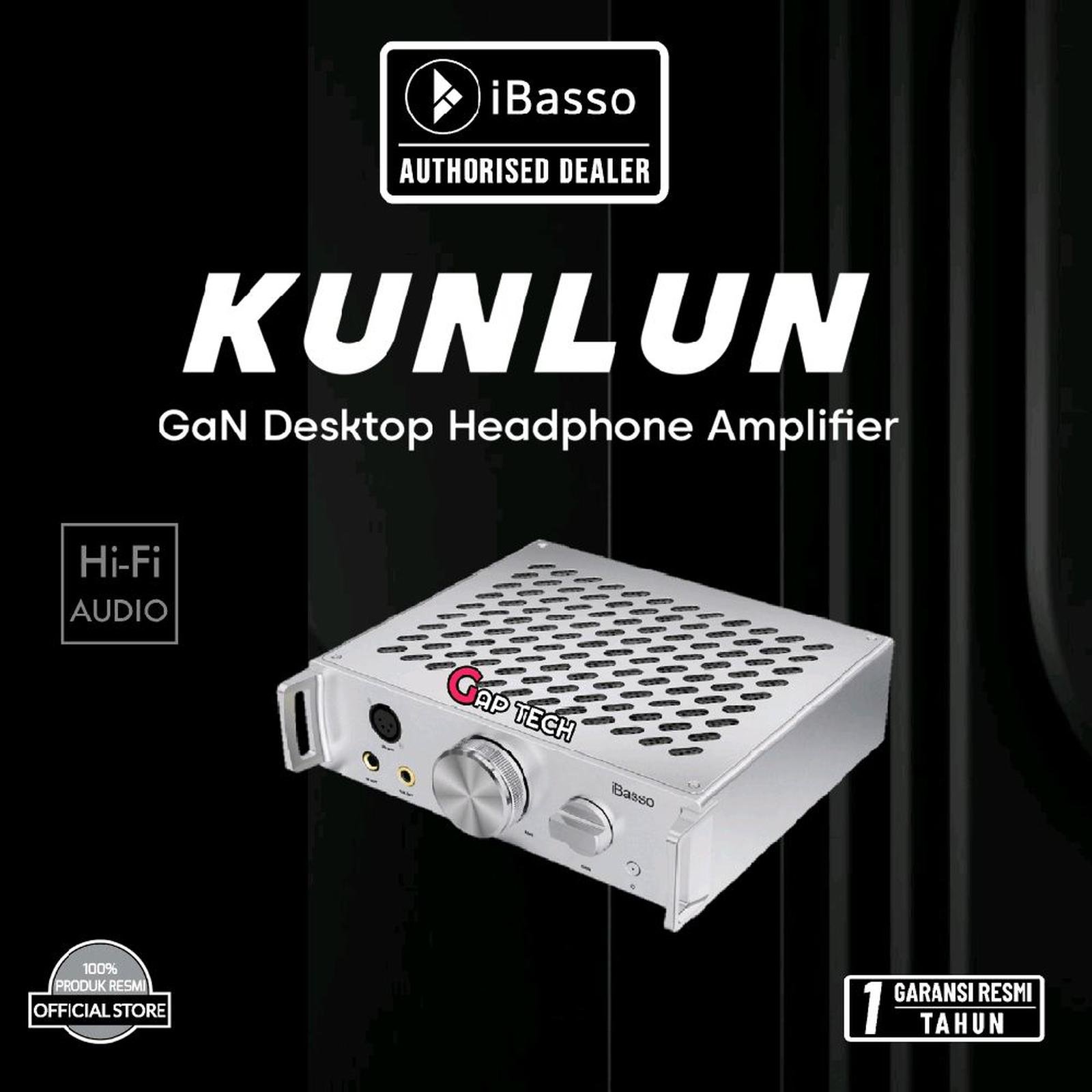 iBasso Kunlun GaN Desktop Headphone Amplifier Original