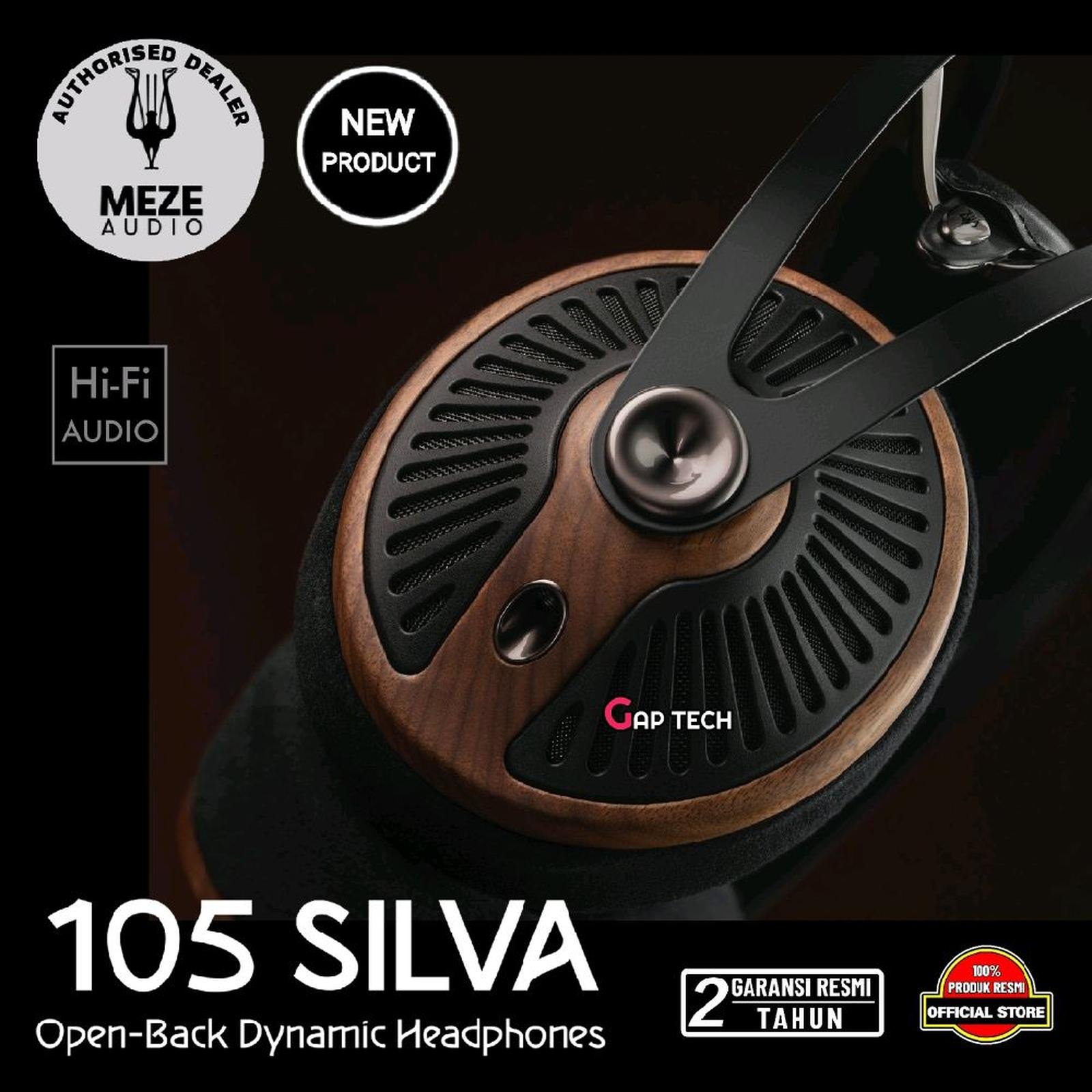 Meze 105 Silva Reference Open Back Dynamic Headphones Original