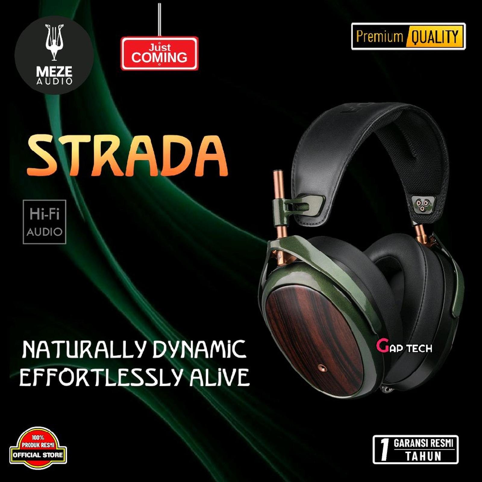 Meze Strada Premium Closed Back Dynamic Headphone Original