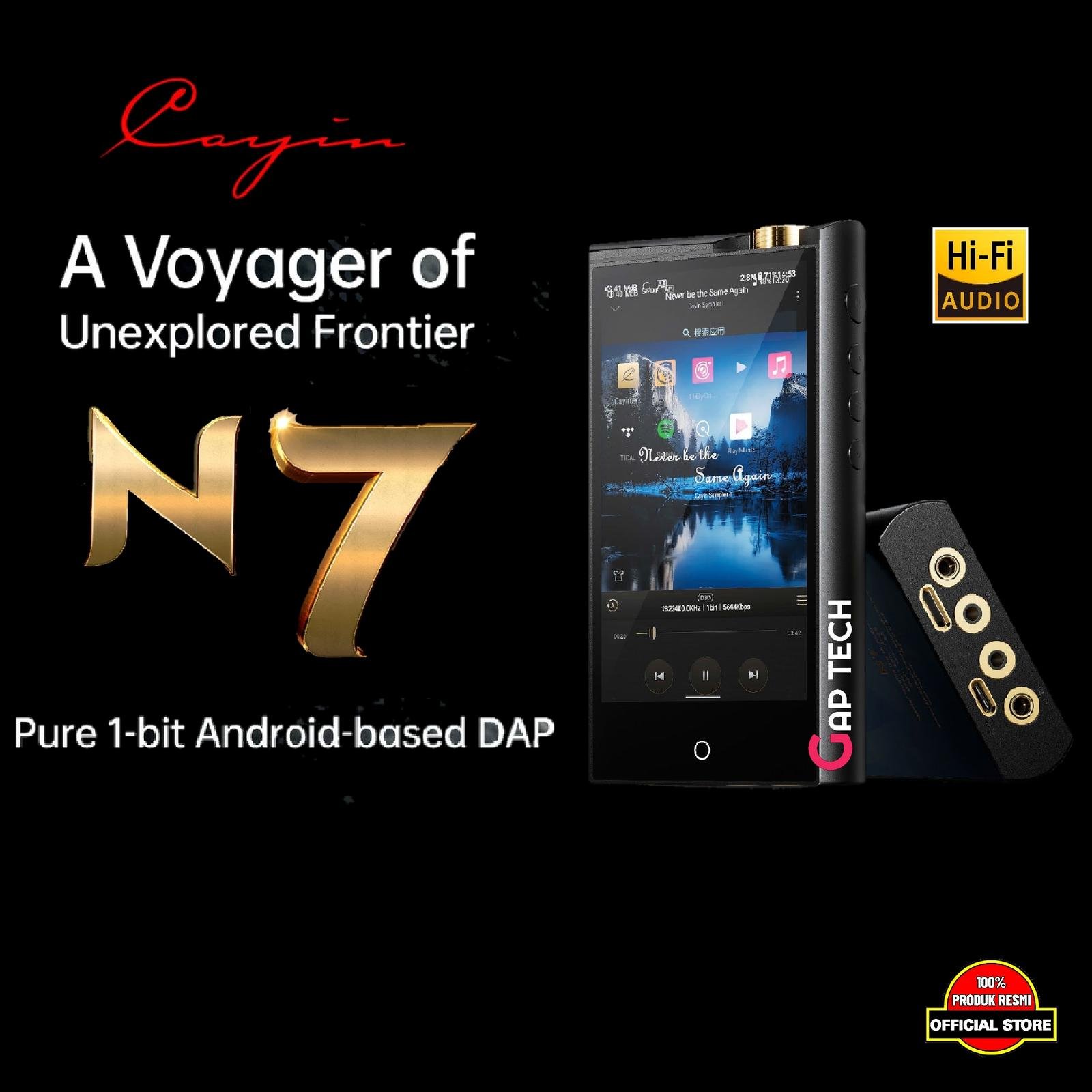 Cayin N7 / N 7 Pure 1-bit Master Quality Digital Audio Player / DAP Original