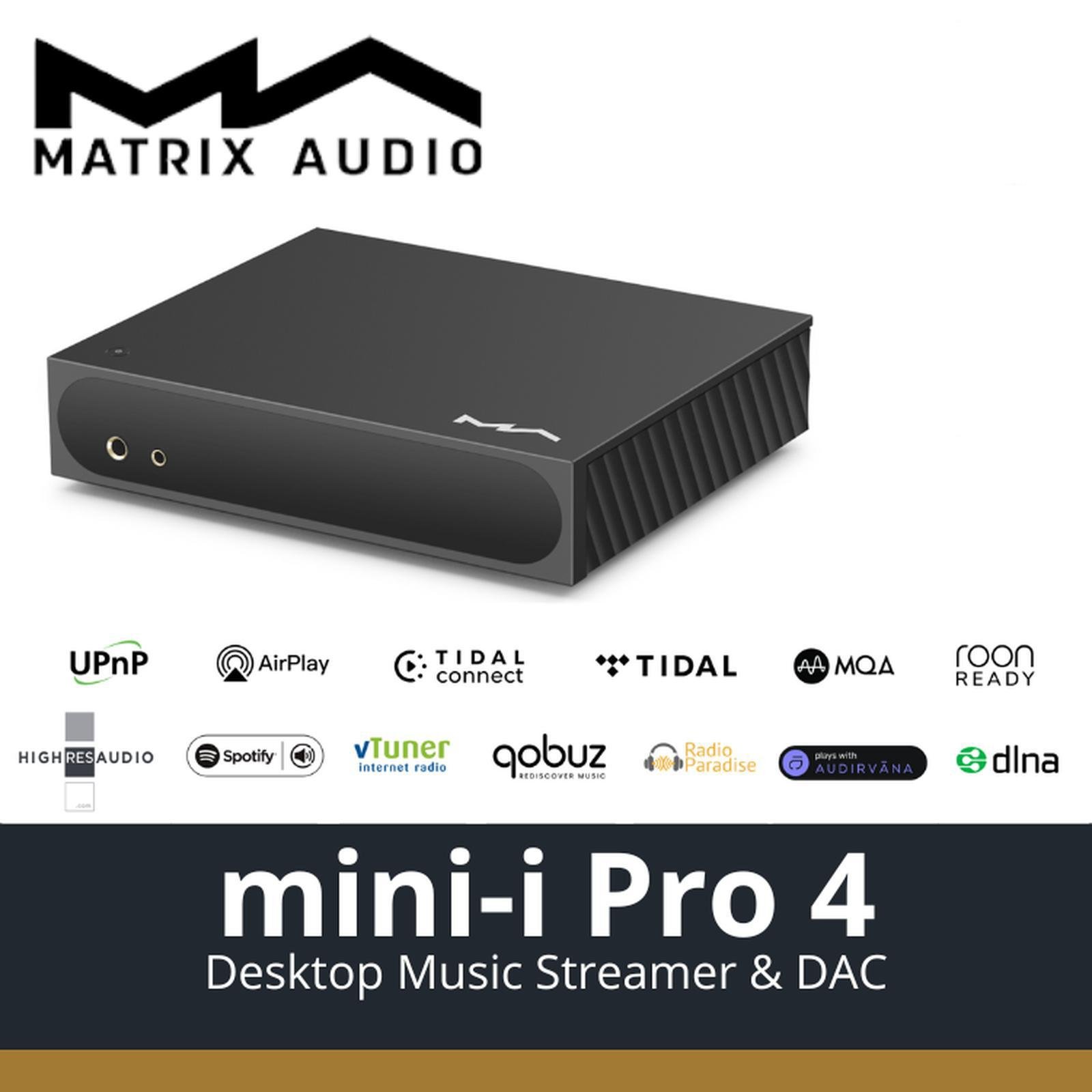 MATRIX AUDIO MINI-I PRO 4 Desktop Music Streamer & DAC Original