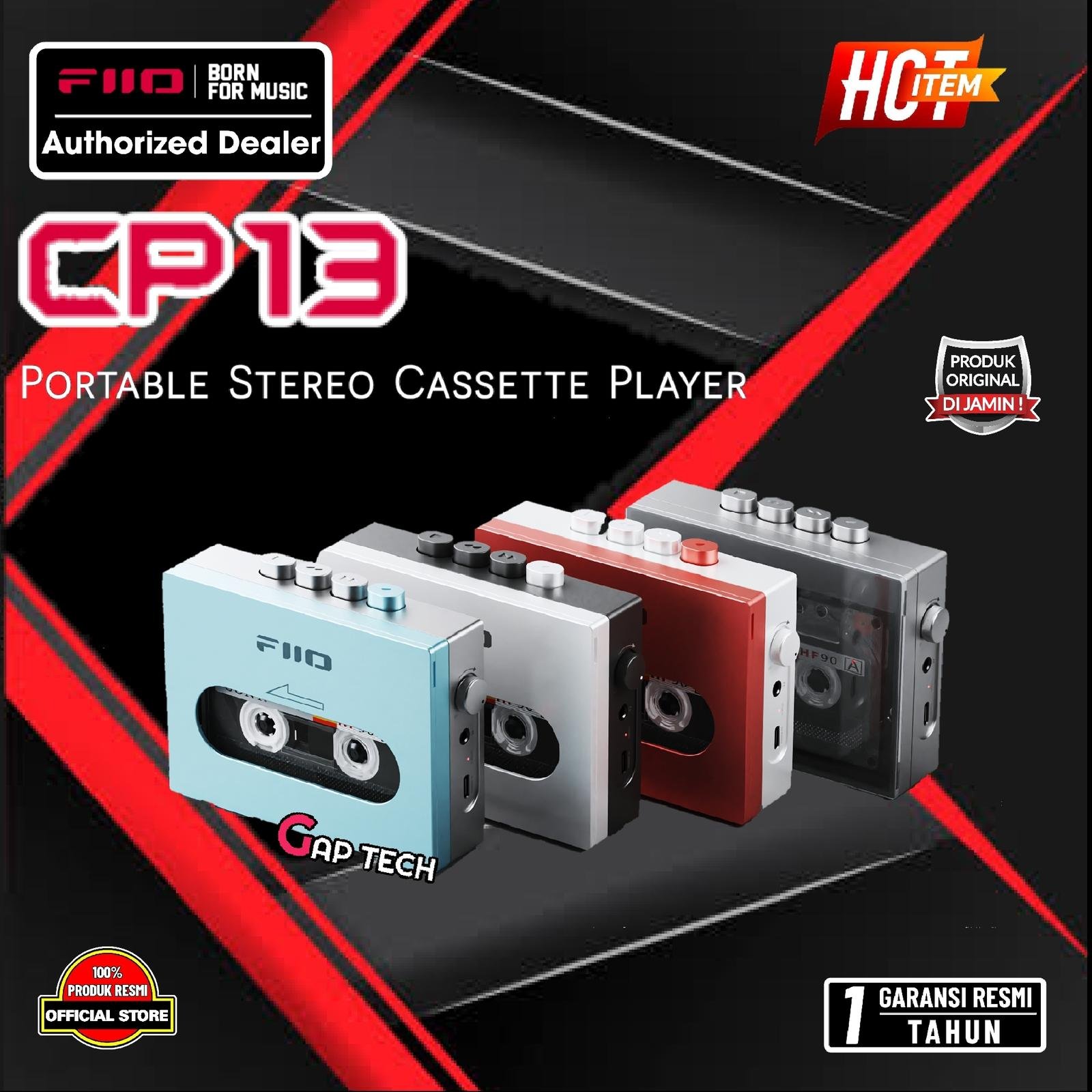 FiiO CP13 / CP 13 Portable Stereo Cassette Player Original