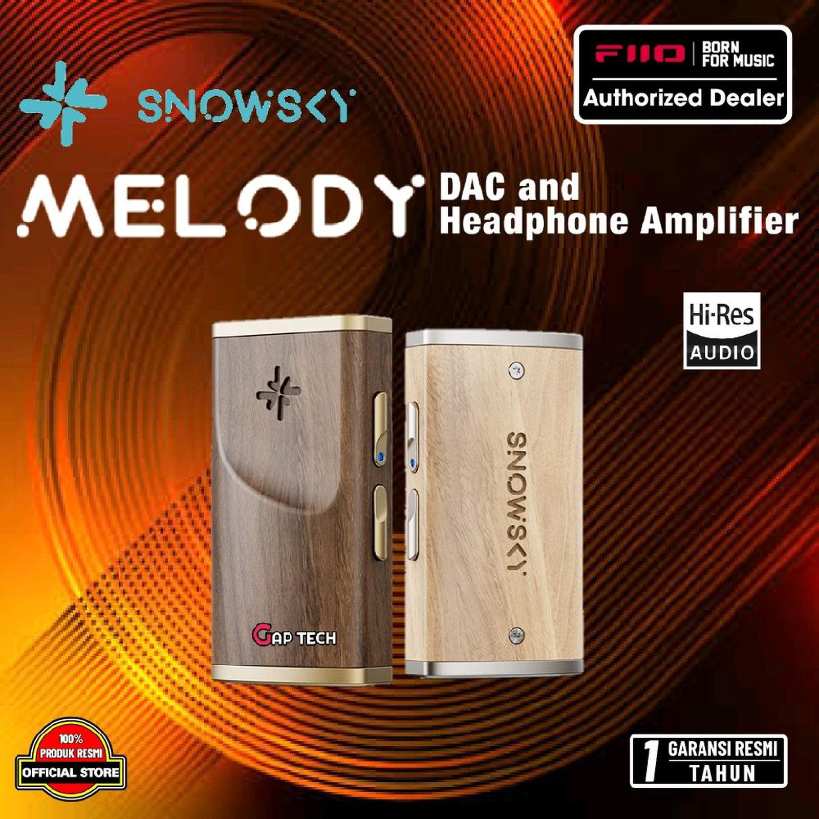 FiiO Snowsky Melody Dual CS43131 Portable DAC Amplifier Headphones / DAC AMP Original