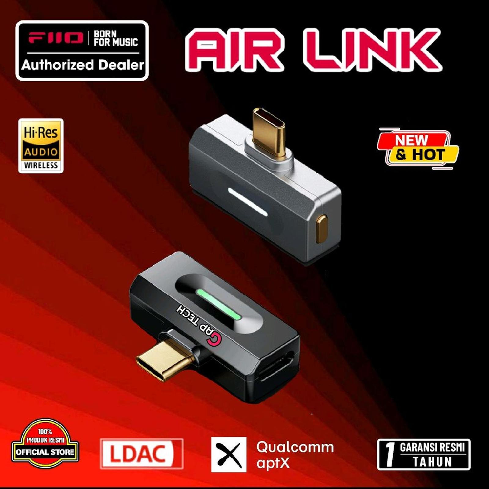 Fiio Air Link / AirLink Portable Dongle Hi-Res Bluetooth Transmitter Original