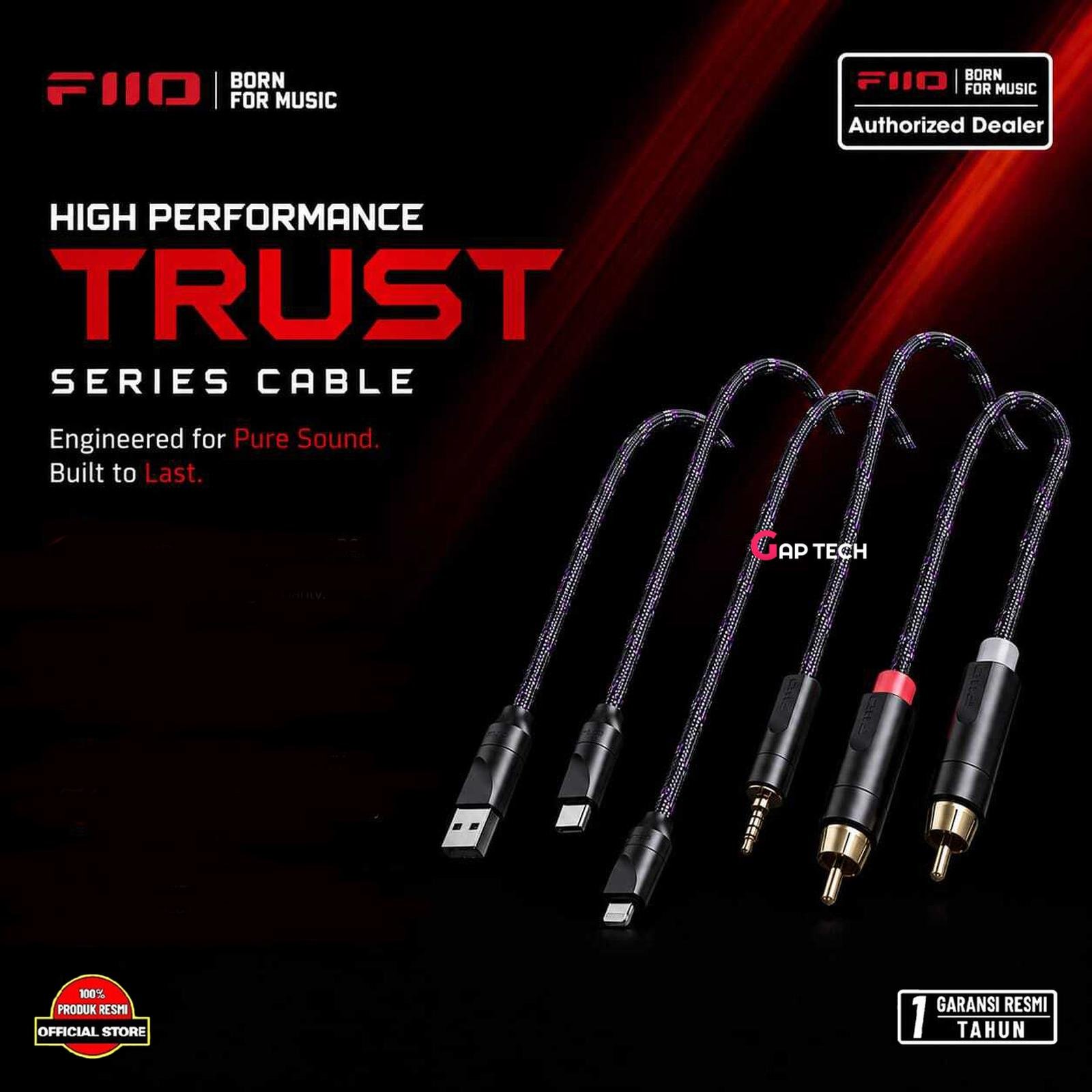 FiiO High Performance TRUST Series Cable Original