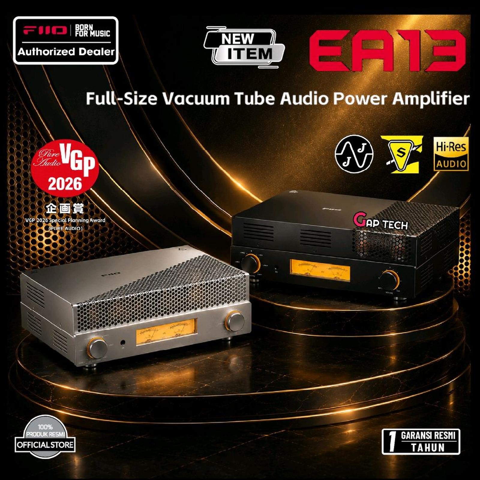Fiio EA13 / EA 13 Hi-Res Full-Size Vacuum Tube Audio Power Amplifier Original