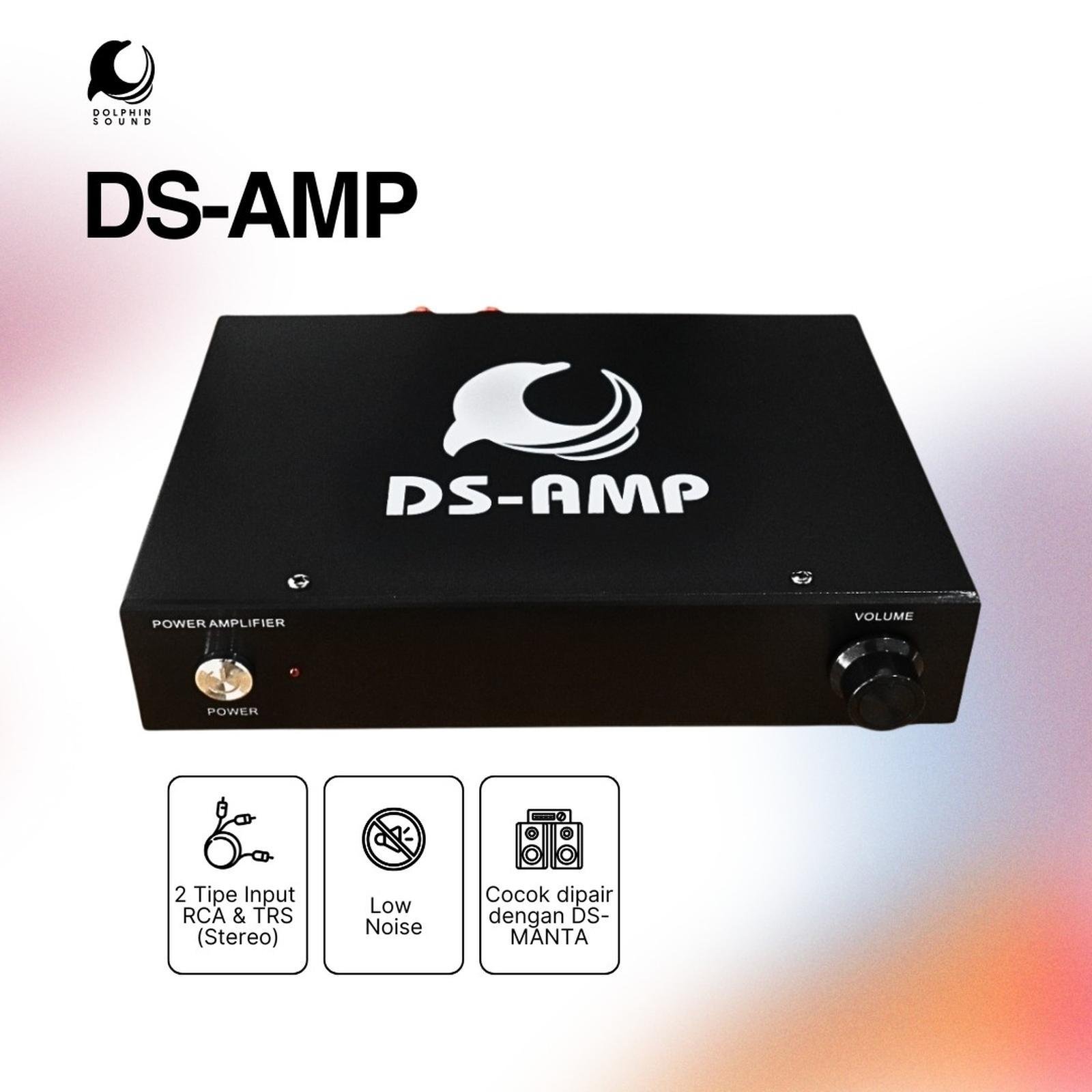Dolphin Sound DS AMP – Amplifier Profesional 2 Channel Original