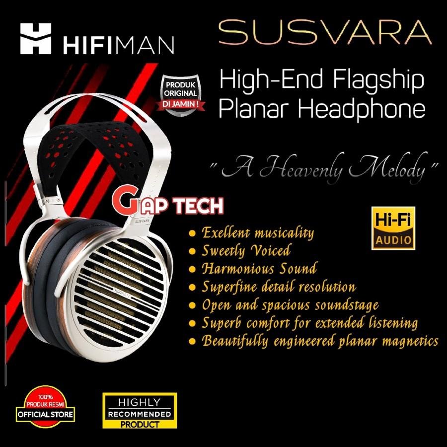 HIFIMAN SUSVARA High-End Flagship Open Back Planar Headphone Original