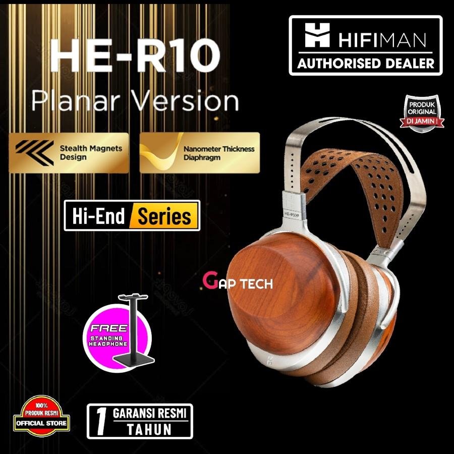 Hifiman HE R10 Planar Edition Hi-Fi Magnetic Closed Back Headphone Original