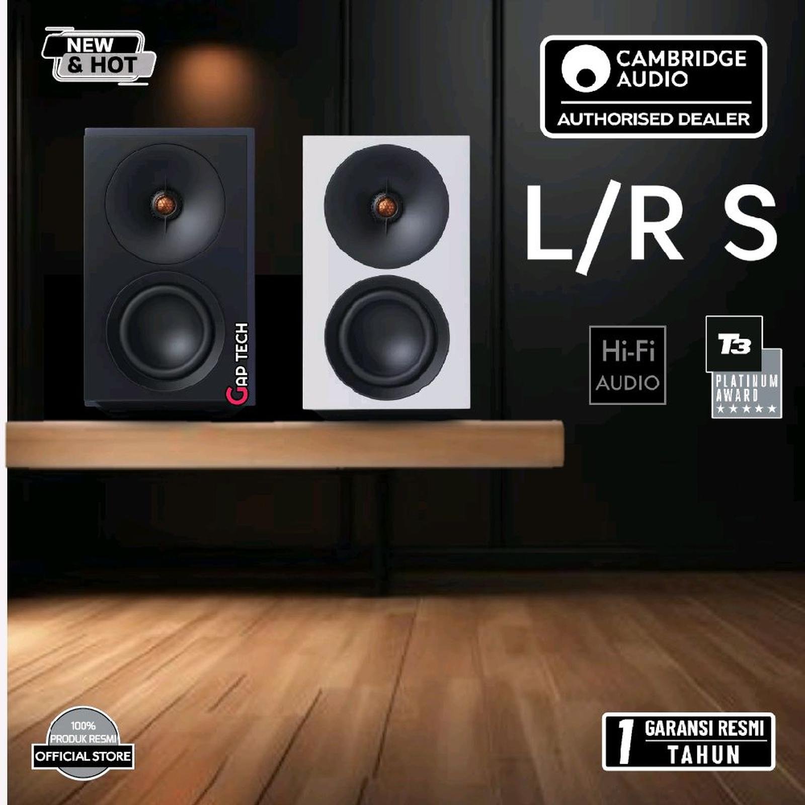 Cambridge Audio L/R S / LR S / L R S 100w Ultra Compact Active Stereo / Bookshelf Monitor Speakers Original