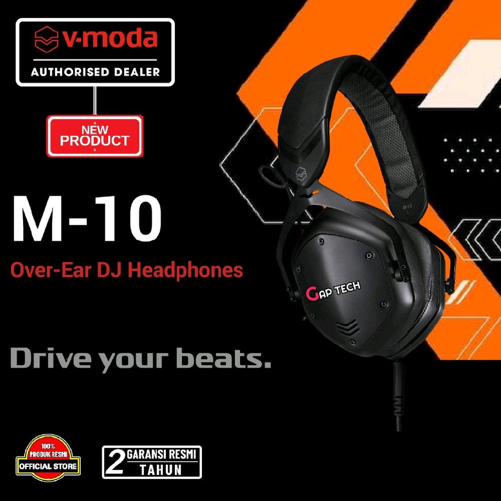 V Moda M 10 / M-10 / M10 Hi-Res Over-Ear DJ Headphones Original