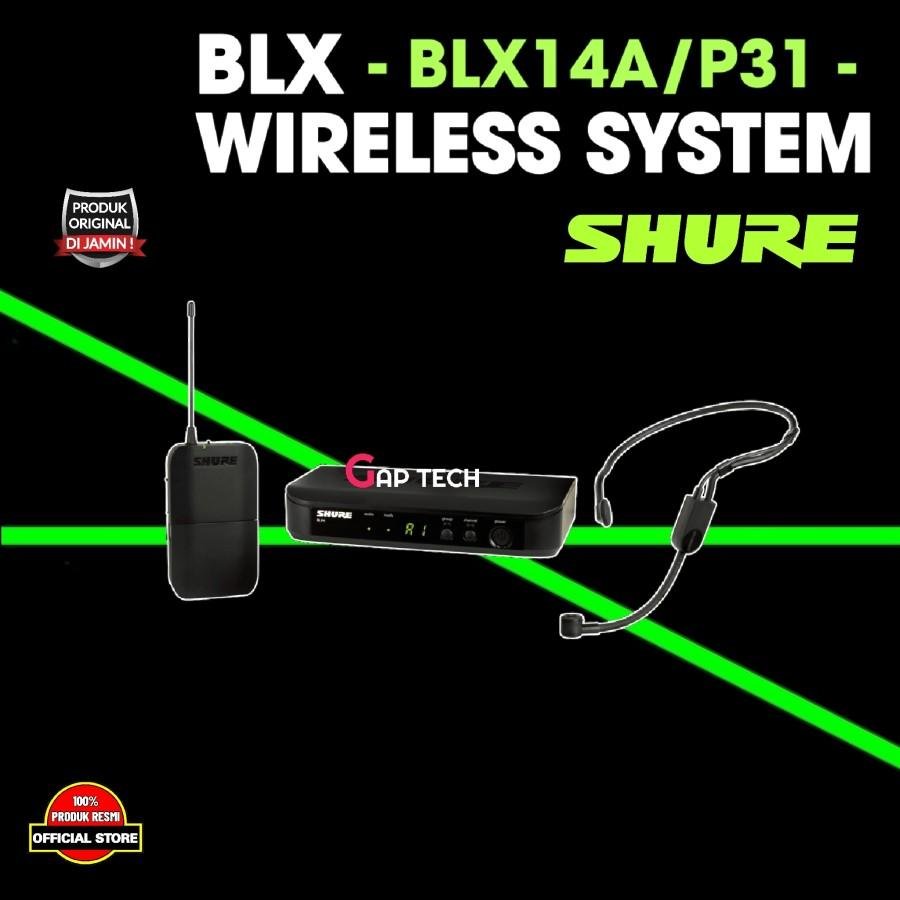 Shure BLX14A/P31 / BLX 14A / P 31 Wireless Microphone System Original