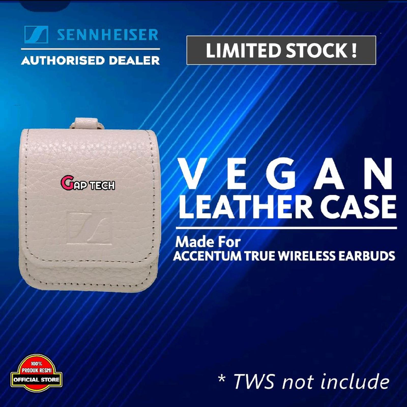 Sennheiser Accentum Vegan Leather Case made for Accentum True Wireless Earbuds TWS