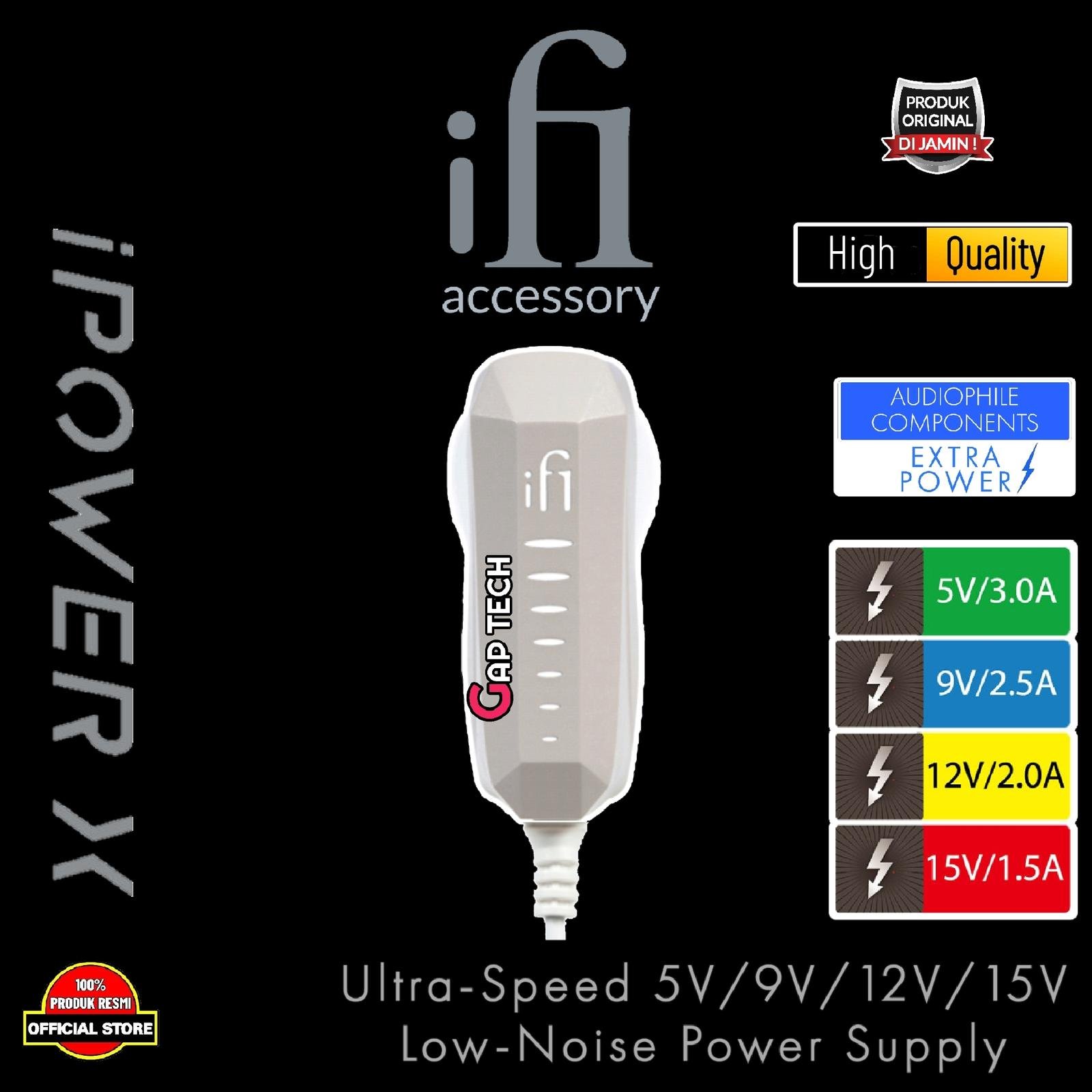 iFi iPower X / iPowerX / i Power X Low Noise Power Supply DC Adapter Original