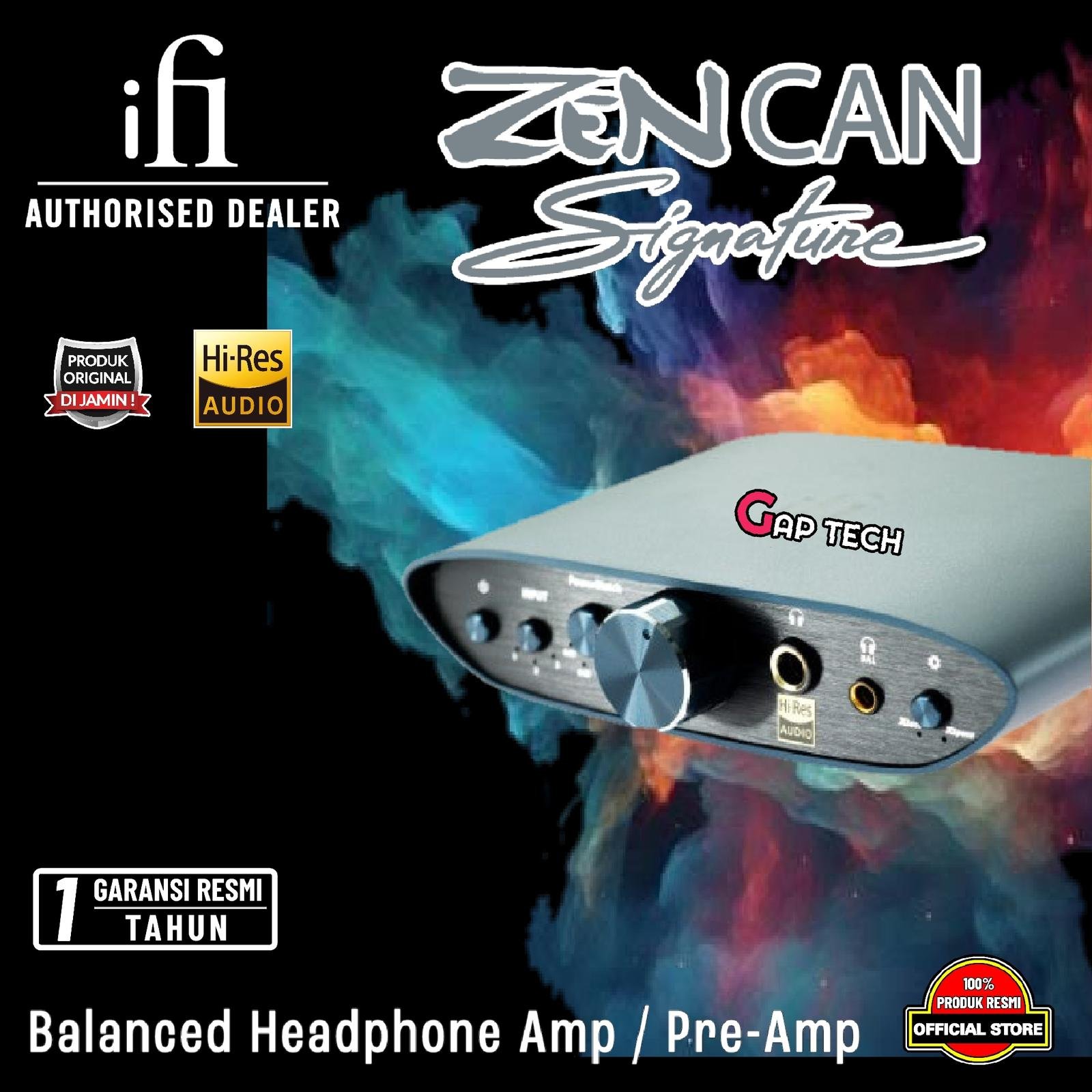 iFi ZEN CAN Signature Premium Hi-Res Desktop Headphone Amplifier Original