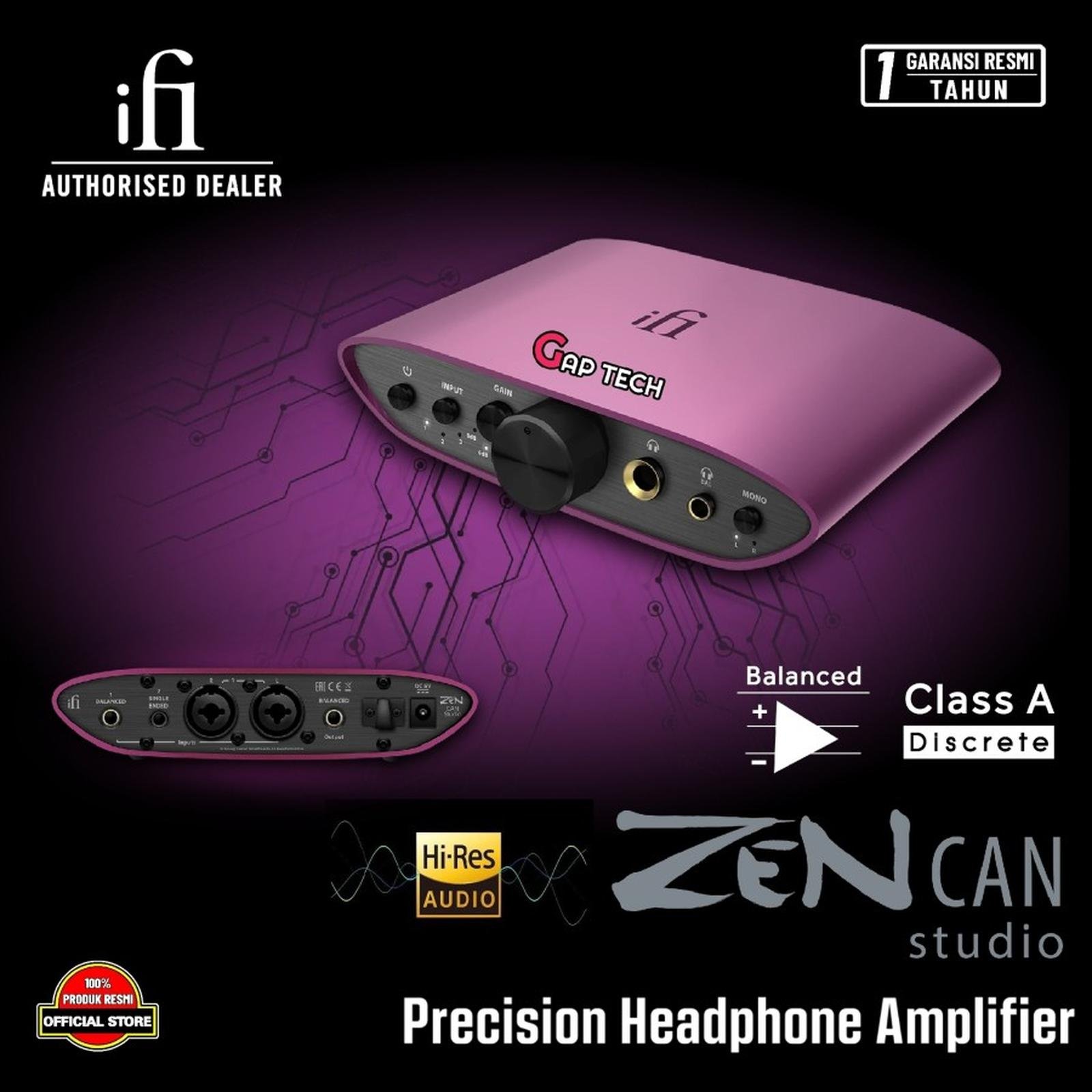 iFI Zen Can Studio Hi-Res Precision Headphone Amplifier Original