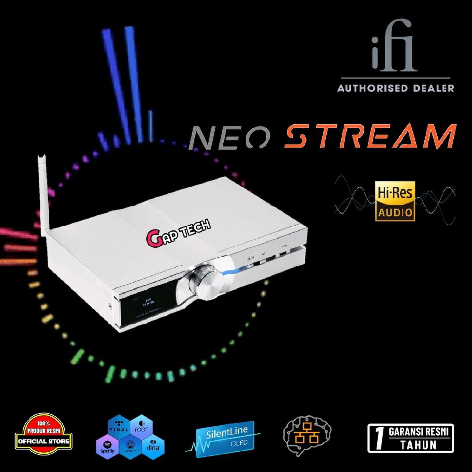 iFi Audio Neo Stream Ultra Hi-Res Desktop Network Audio Streamer with Integrated DAC Original