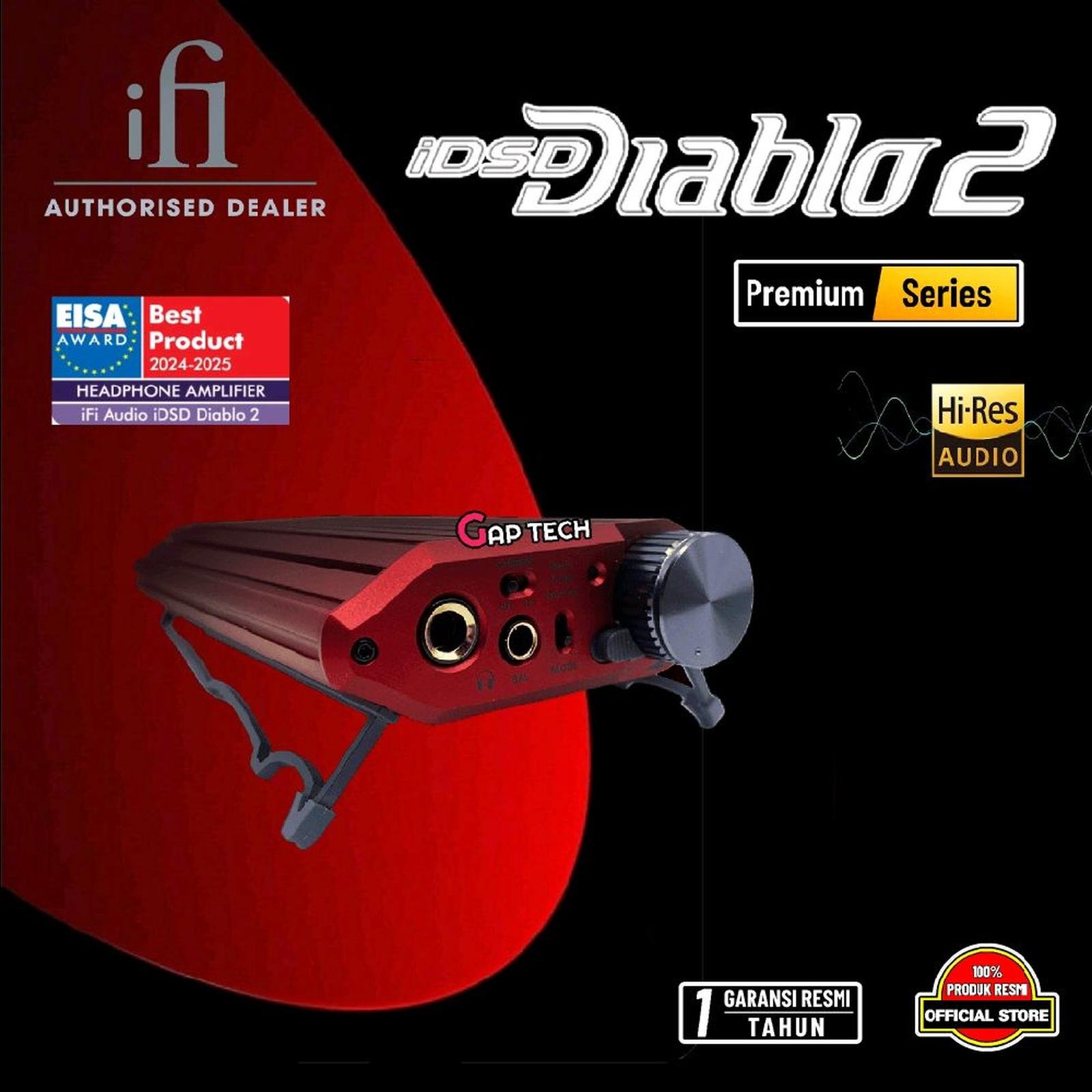 iFi iDSD Diablo 2 Portable Balanced DAC/Headphone Amplifier Original