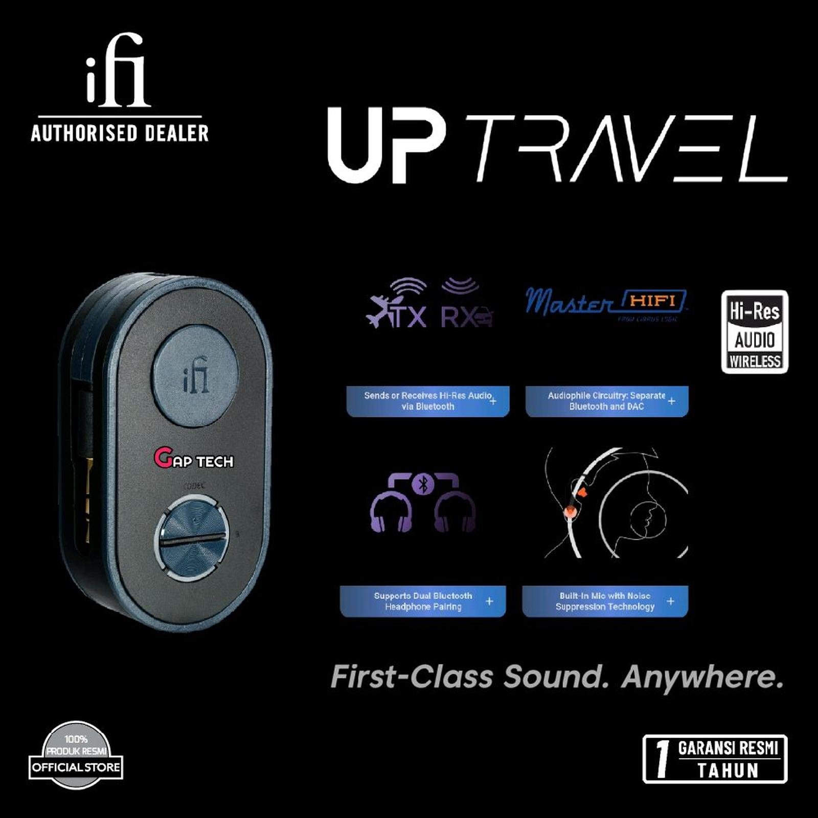 iFi Up Travel Executive Class Bluetooth Transmitter and Receiver Original