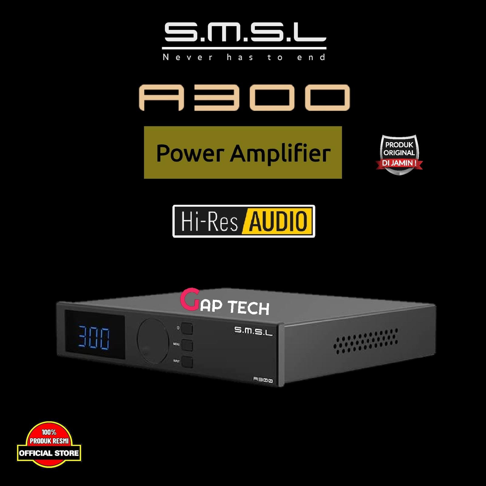 SMSL A300 / A 300 High Resolution Power Amplifier Original