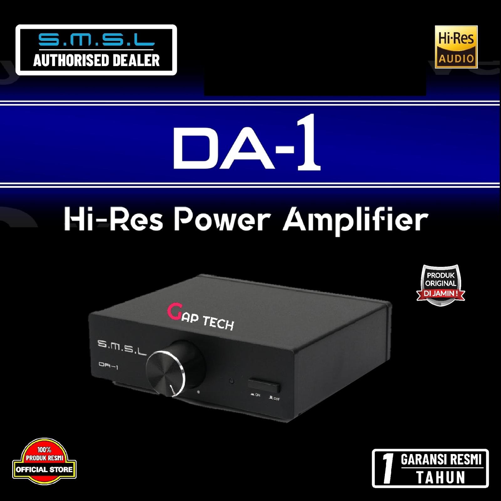 SMSL DA-1 / DA 1 / DA1 High Resolution Power Amplifier Original