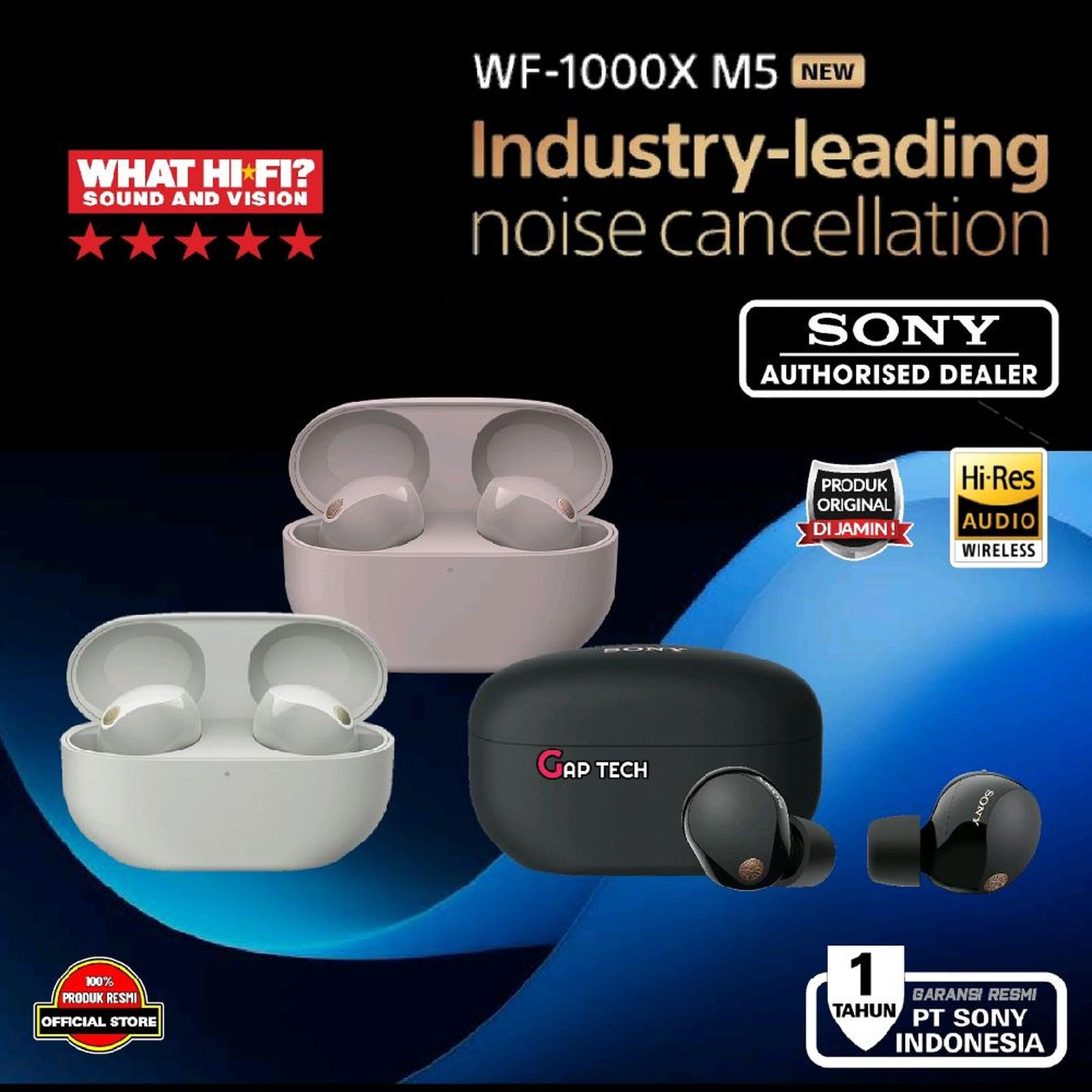 Sony WF 1000XM5 / WF1000XM5 True Wireless Noise Cancelling Earbuds TWS Original