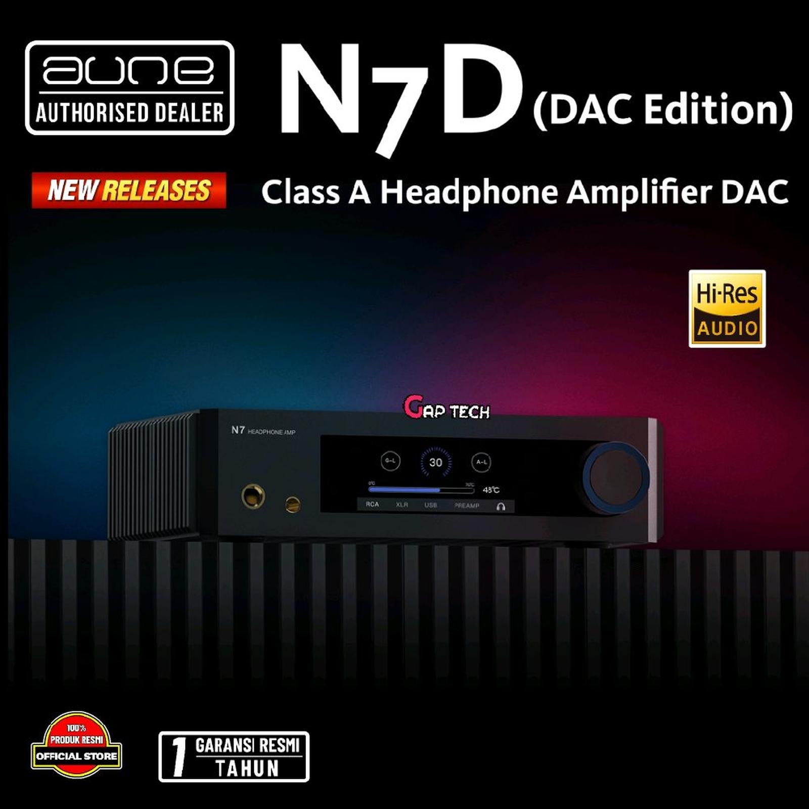 AUNE N7D DAC Edition / N7 DAC Edition - Class A Headphone Amplifier DAC Original