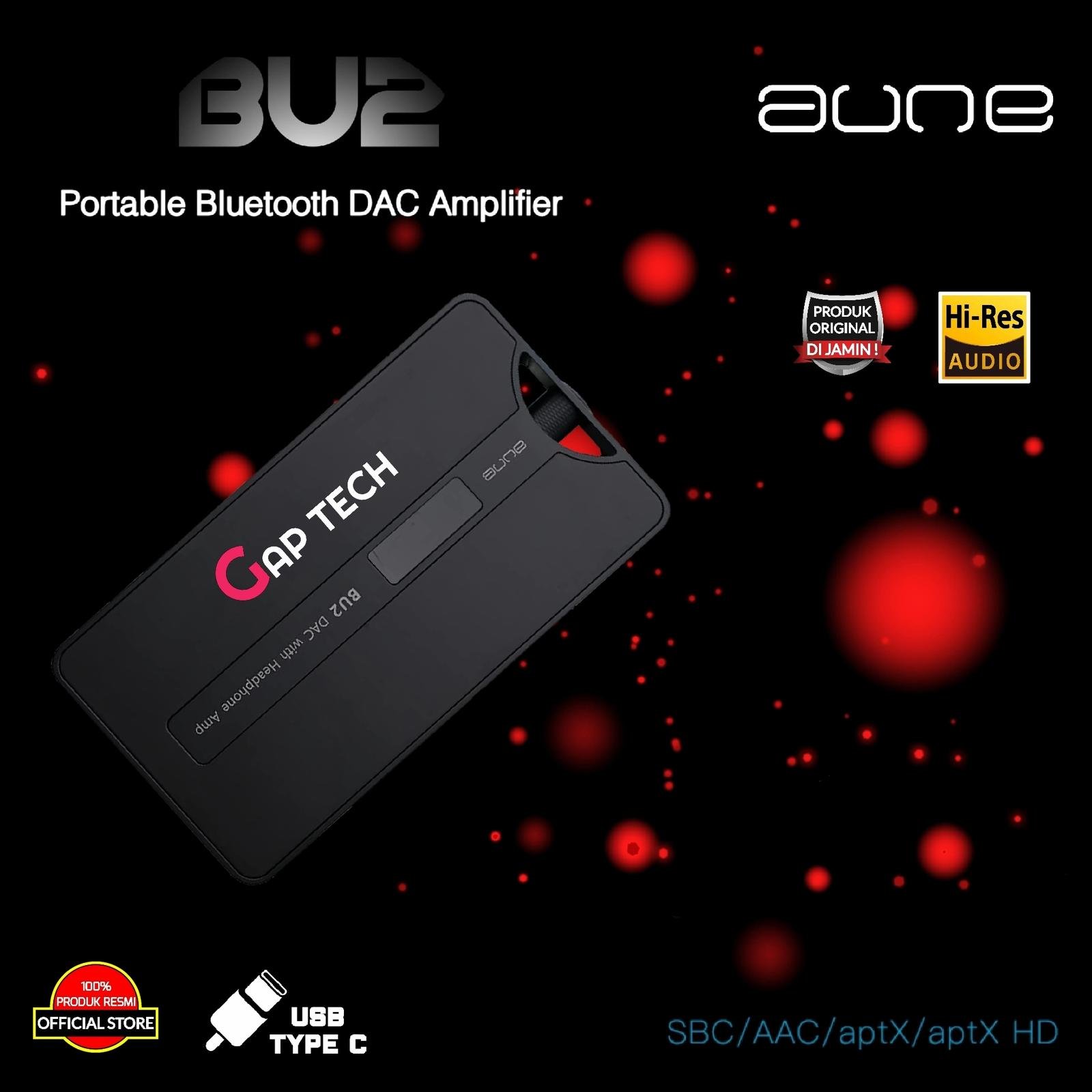 AUNE BU2 / BU 2 Portable Bluetooth Balanced DAC Headphone AMP Original