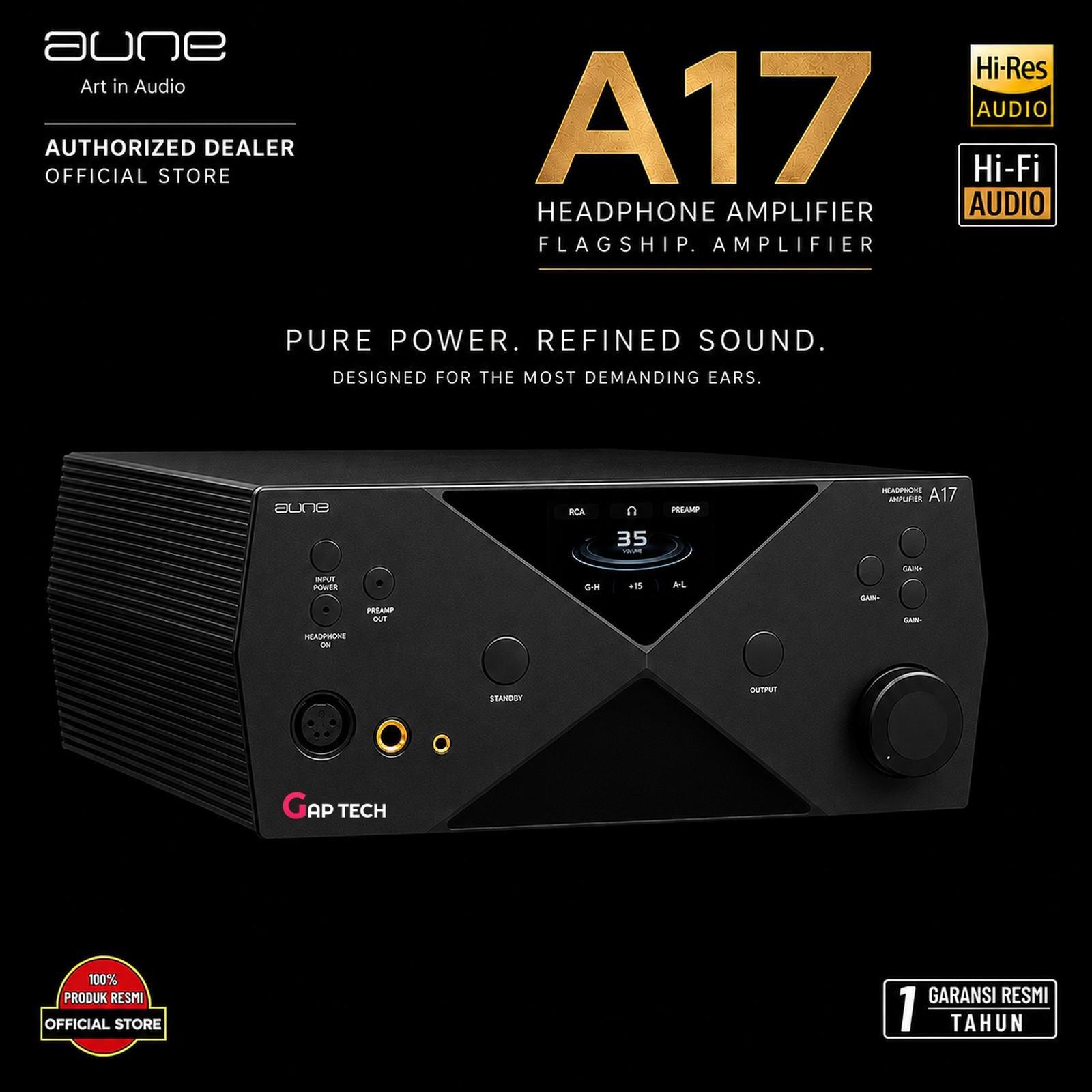 Aune A17 / A 17 Class A Headphone Amplifier & Preamplifier Original