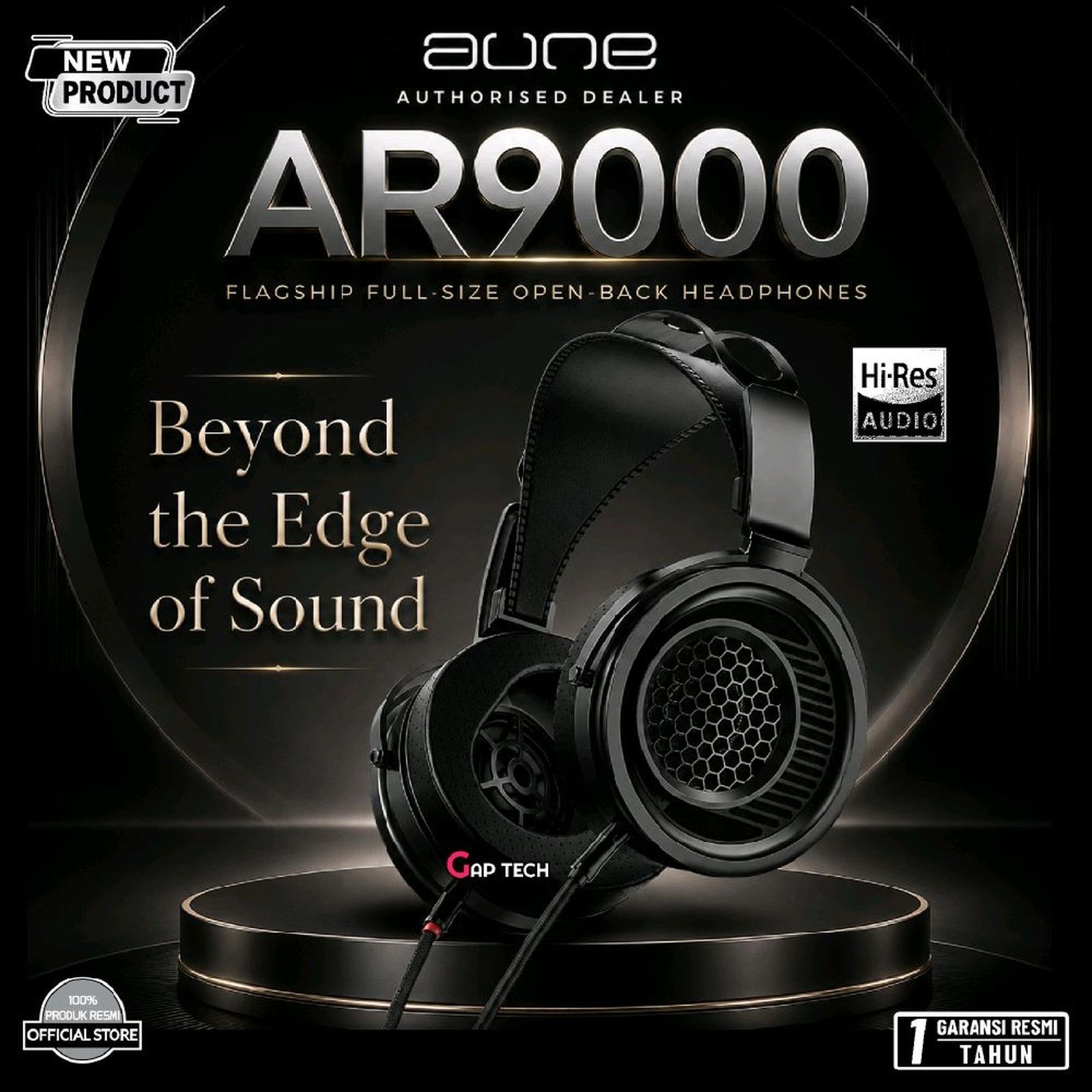 Aune AR9000 /AR 9000 Flagship Full Size Dynamic Driver Open Back Headphones Original