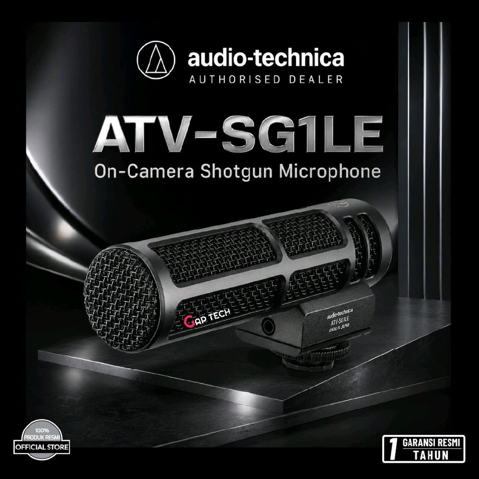 Audio Technica ATV-SG1LE / ATV SG1LE / ATV SG1 LE / ATVSG1LE On-Camera Shotgun Microphone Original