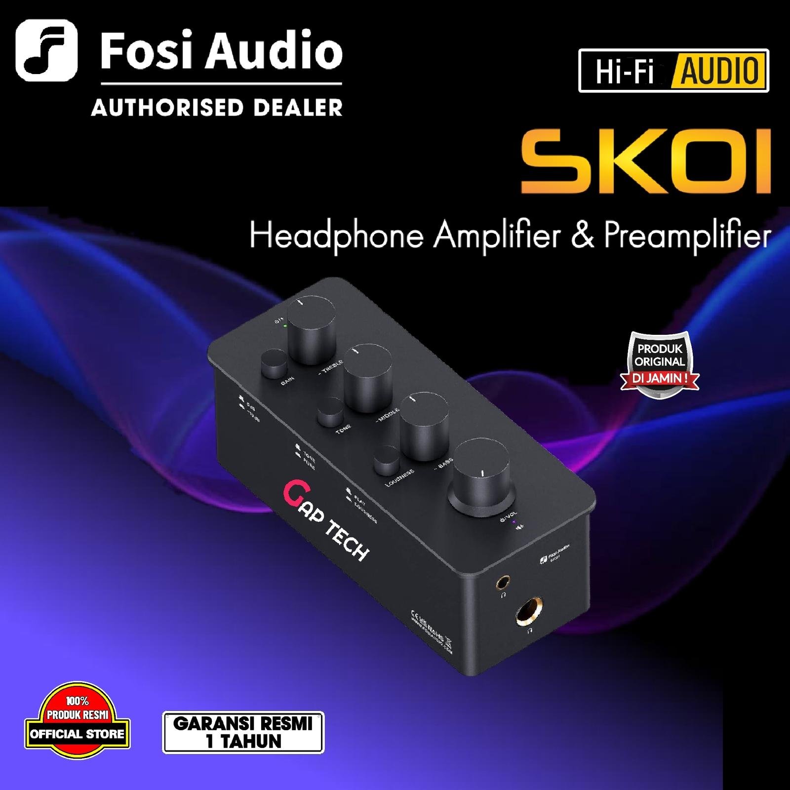 Fosi Audio SK01 / SK 01 Headphone Amplifier & Preamplifier Original