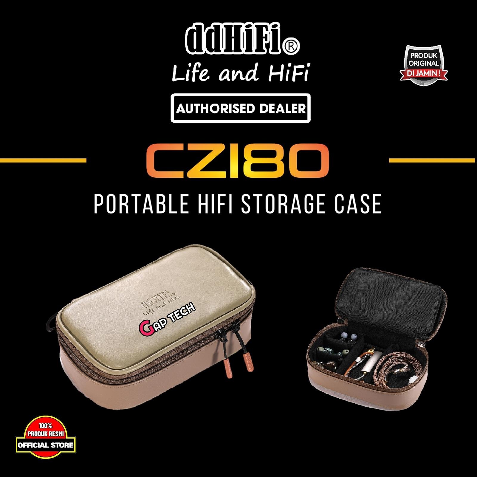 DD DDHIFI CZ180 / CZ 180 Portable HiFi Storage Case / Carrying Case Original