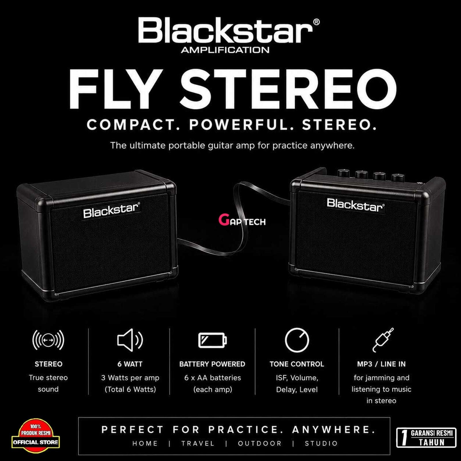 Blackstar FLY Stereo Pack Guitar Amp Original