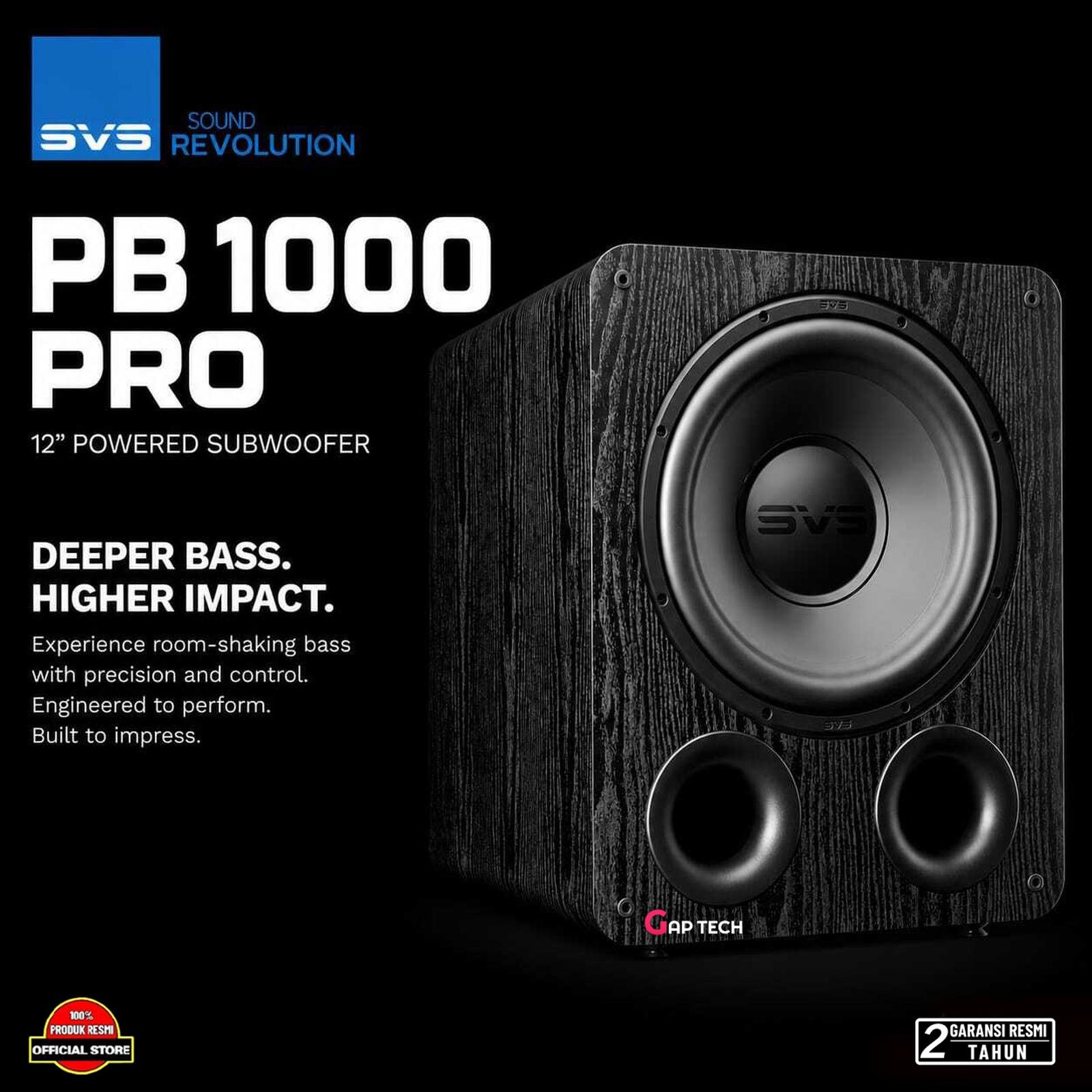 SVS PB1000 Pro Subwoofer High Excursion Driver Speaker Original