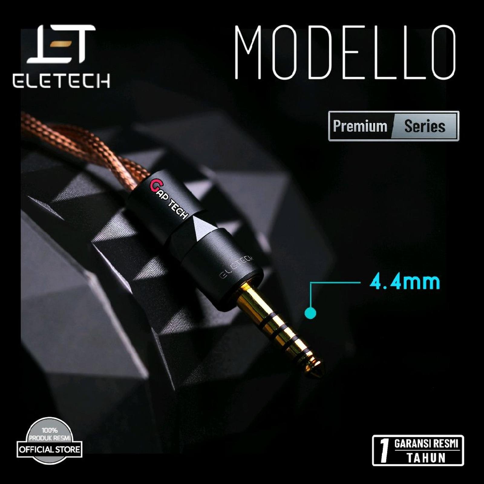 Element Technology / Eletech Modello Copper In Ear Monitor Earphone Upgrade Cable Original