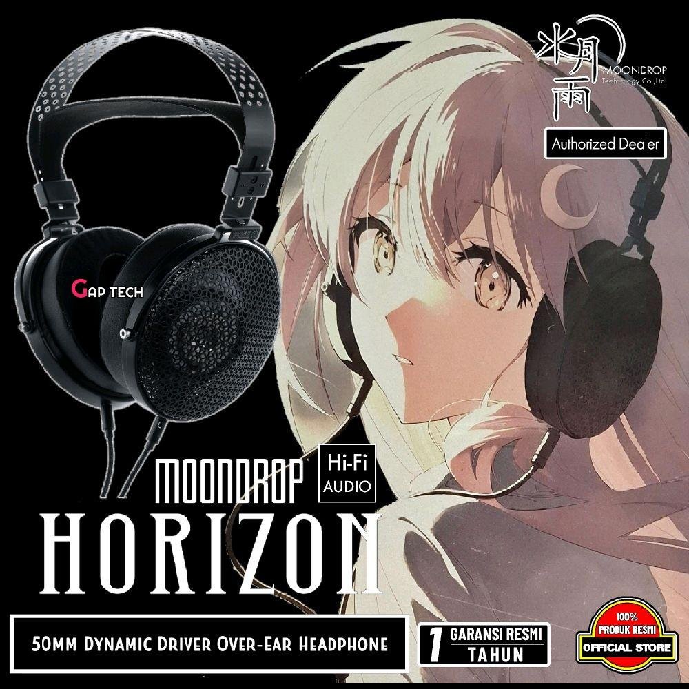 Moondrop Horizon Professional Hi-Fi 50mm Dynamic Driver Over-Ear Headphone Original