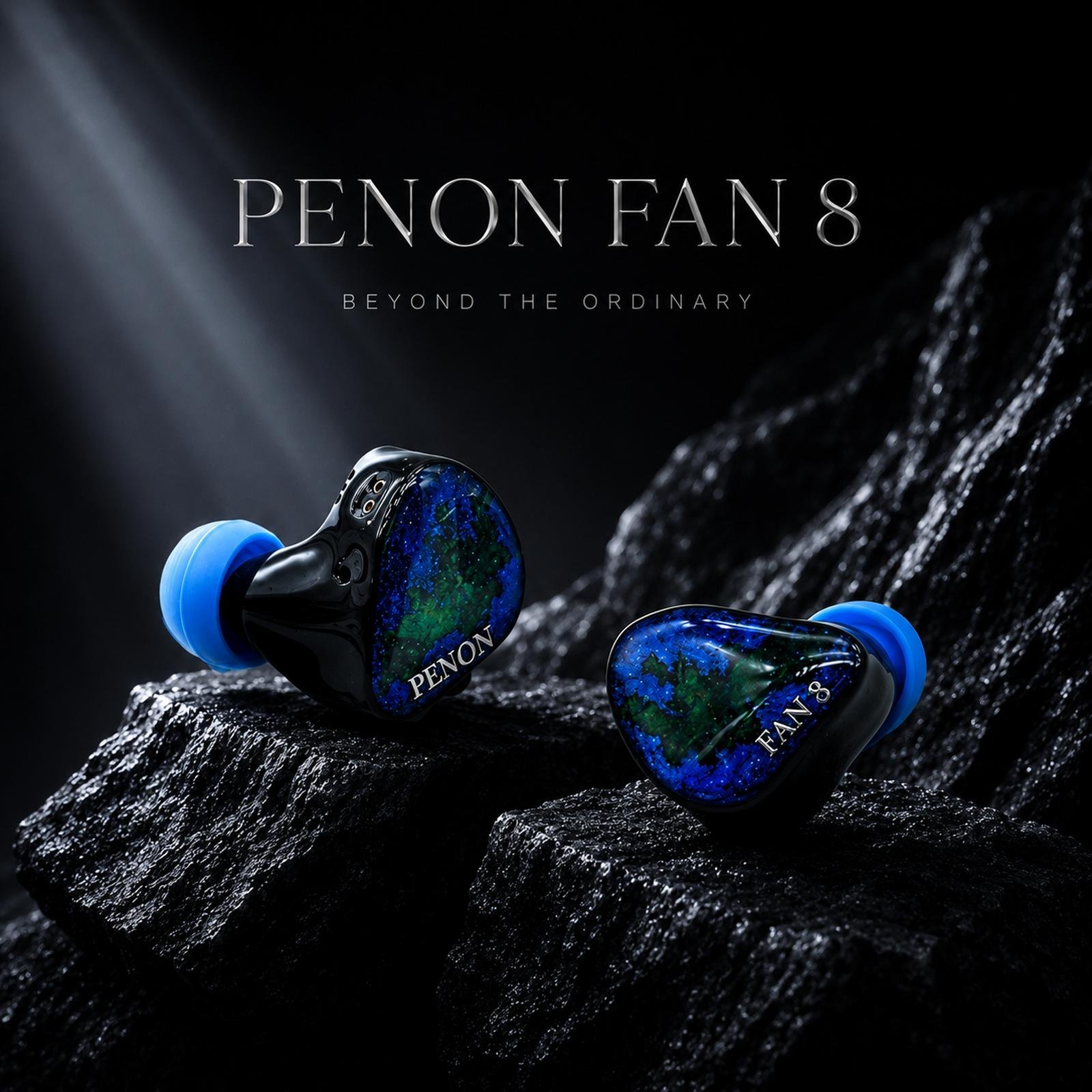 Penon Fan 3S Dual BA Dynamic Driver Earphone IEM Original